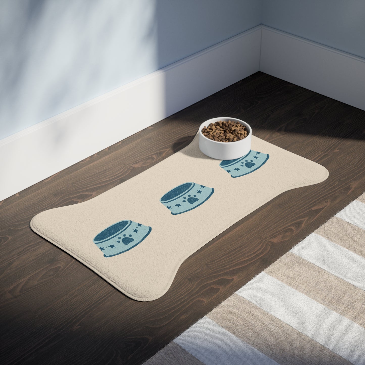 Dogs and Cats Bowls - Pet Feeding Mats - Pets Present Feeding Gift Animal Lovers Gifts Him Her Dog Cat Presents Animals