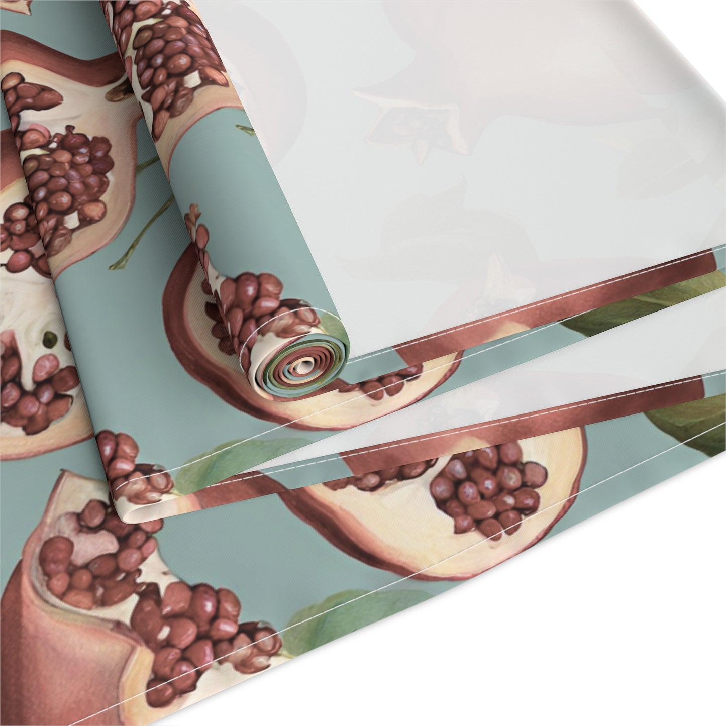 Rosh Hashanah Rosh HaShanah Rosh HaShana Rosh Ha-Shanah Pomegranate Jewish Table Runner Israel Israeli Hebrew Judaism Holiday Table Runner