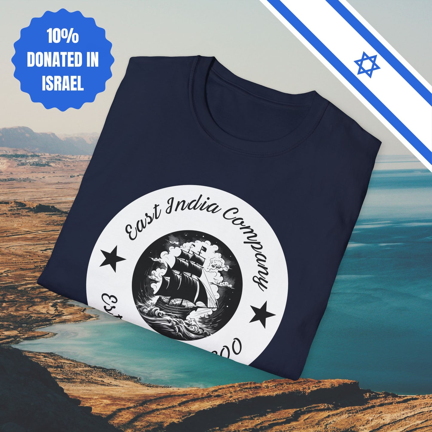 East India Company Established 1600 - Cotton Tee - Tshirts Clothing Old School Style Vintage Gift Present History - by Far Out Prints & Co.