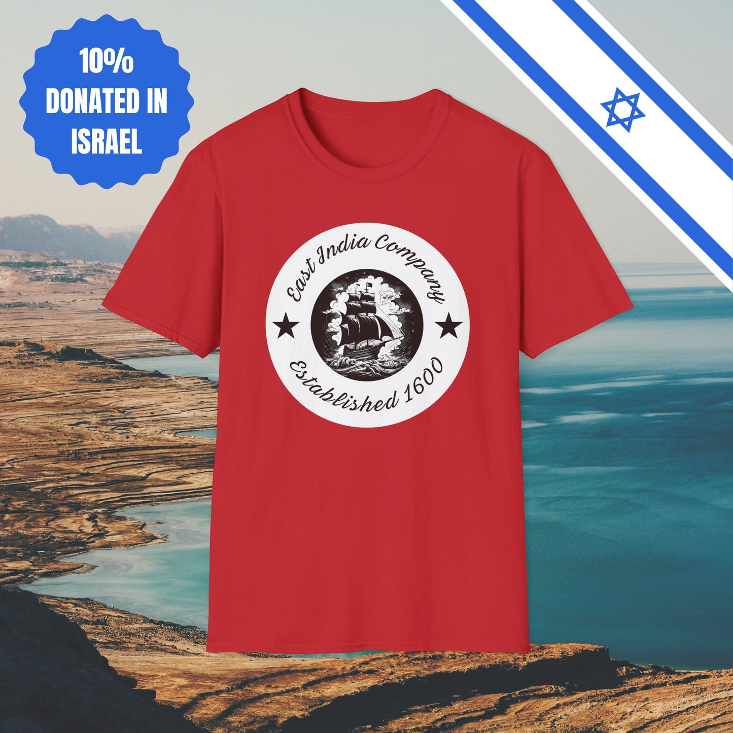 East India Company Established 1600 - Cotton Tee - Tshirts Clothing Old School Style Vintage Gift Present History - by Far Out Prints & Co.