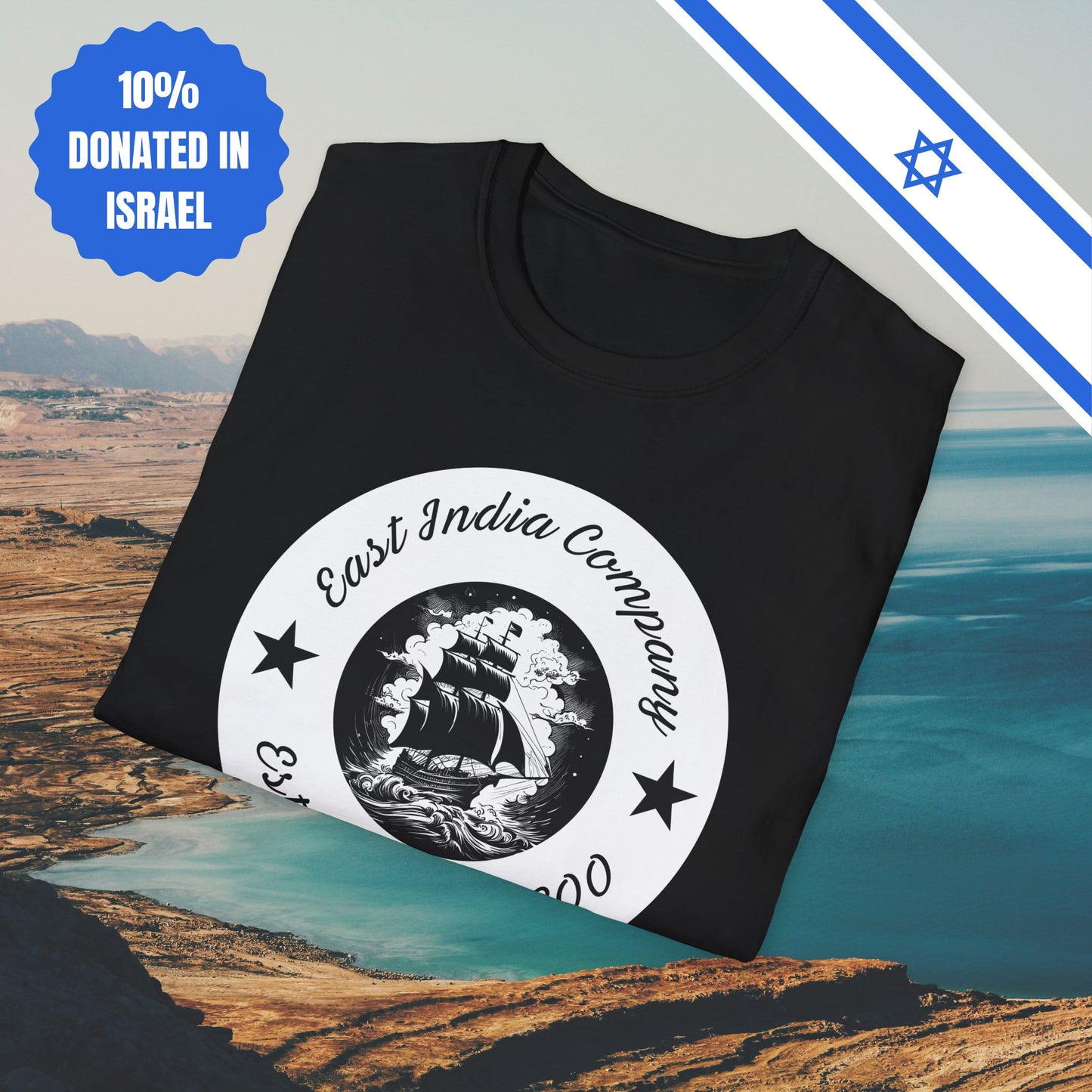 East India Company Established 1600 - Cotton Tee - Tshirts Clothing Old School Style Vintage Gift Present History - by Far Out Prints & Co.