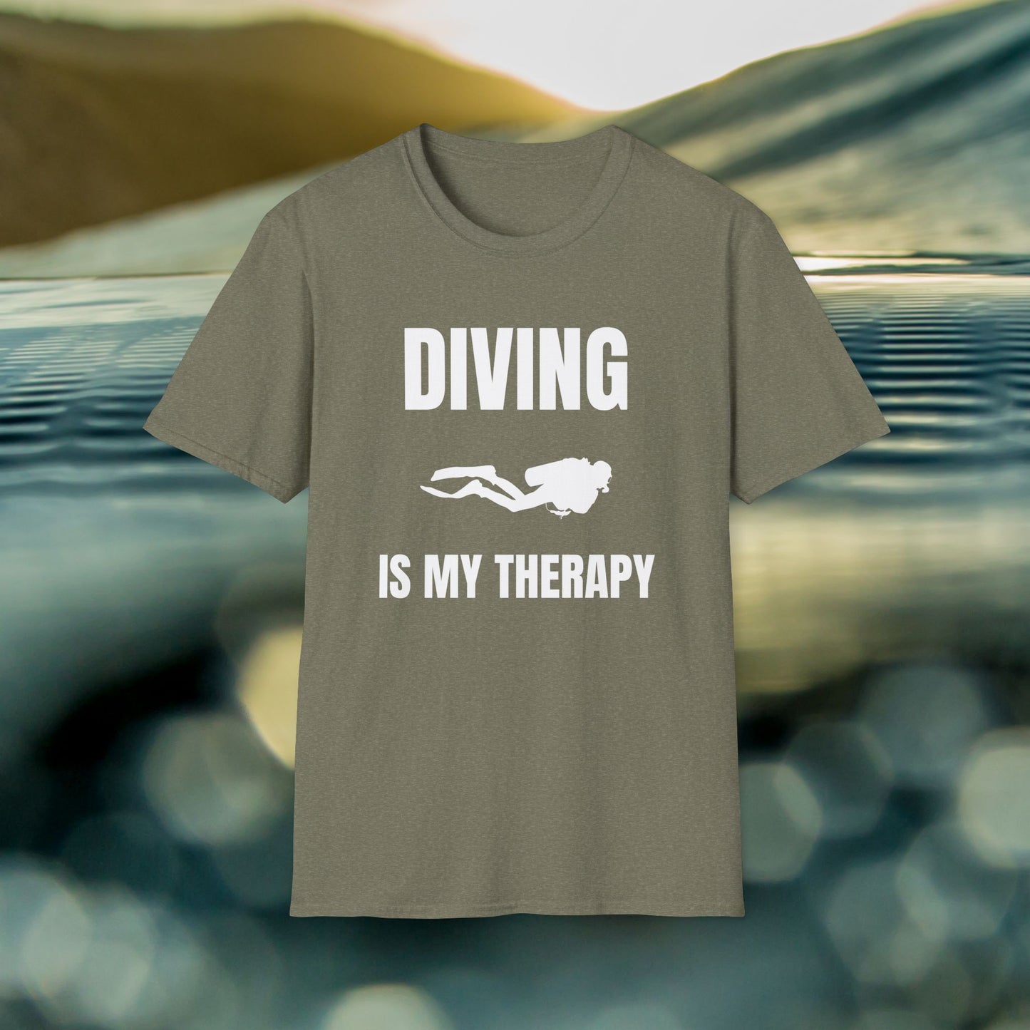 Diving Is My Therapy - Tshirt
