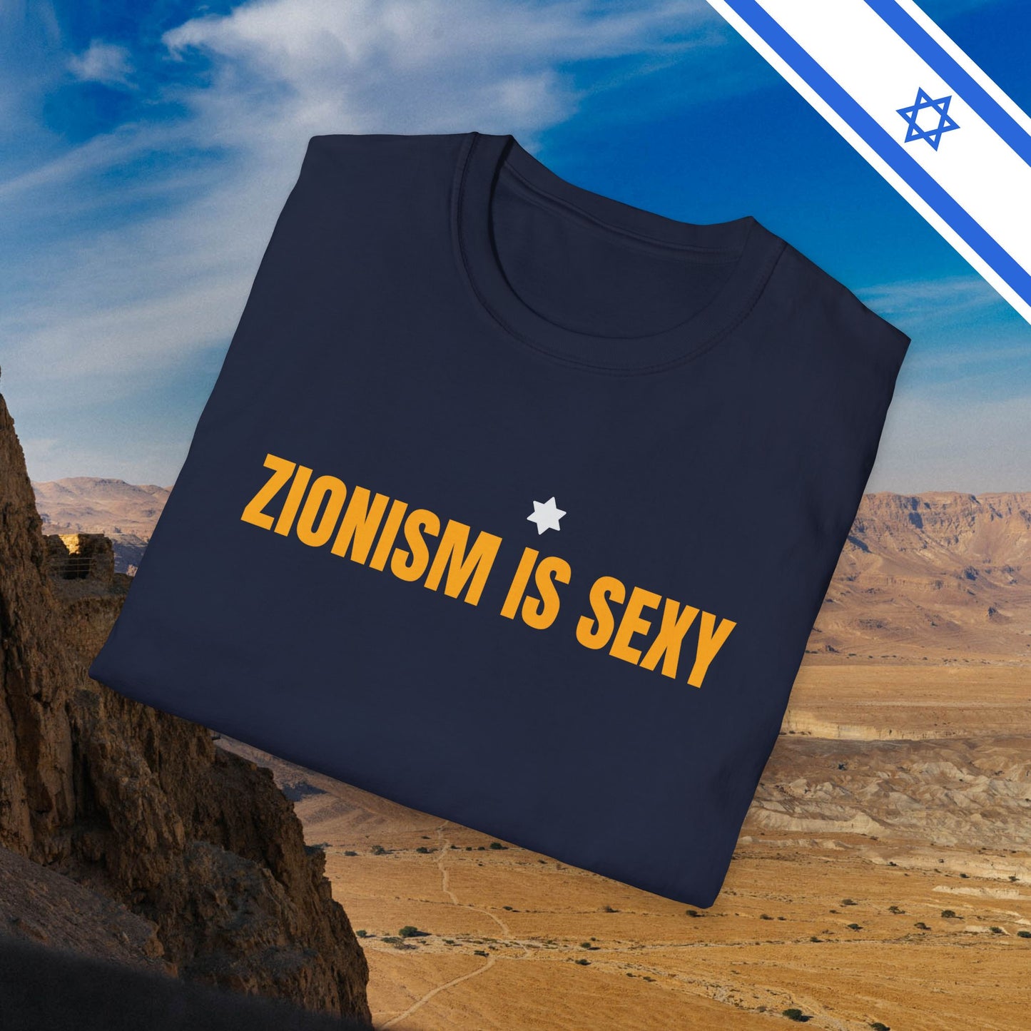 Zionism is Sexy - T-Shirt - Israel Israeli Jewish Judaism Zionist Bring Them Home - by Far Out Prints & Co.