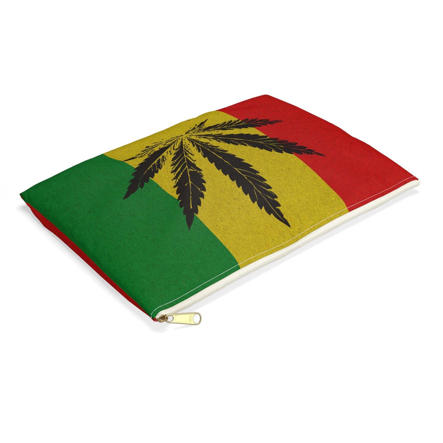 Rastafarian Marijuana - Accessory Pouch - Stoner Cannabis Weed Jewish Israeli Israel - by Far Out Prints & Co.