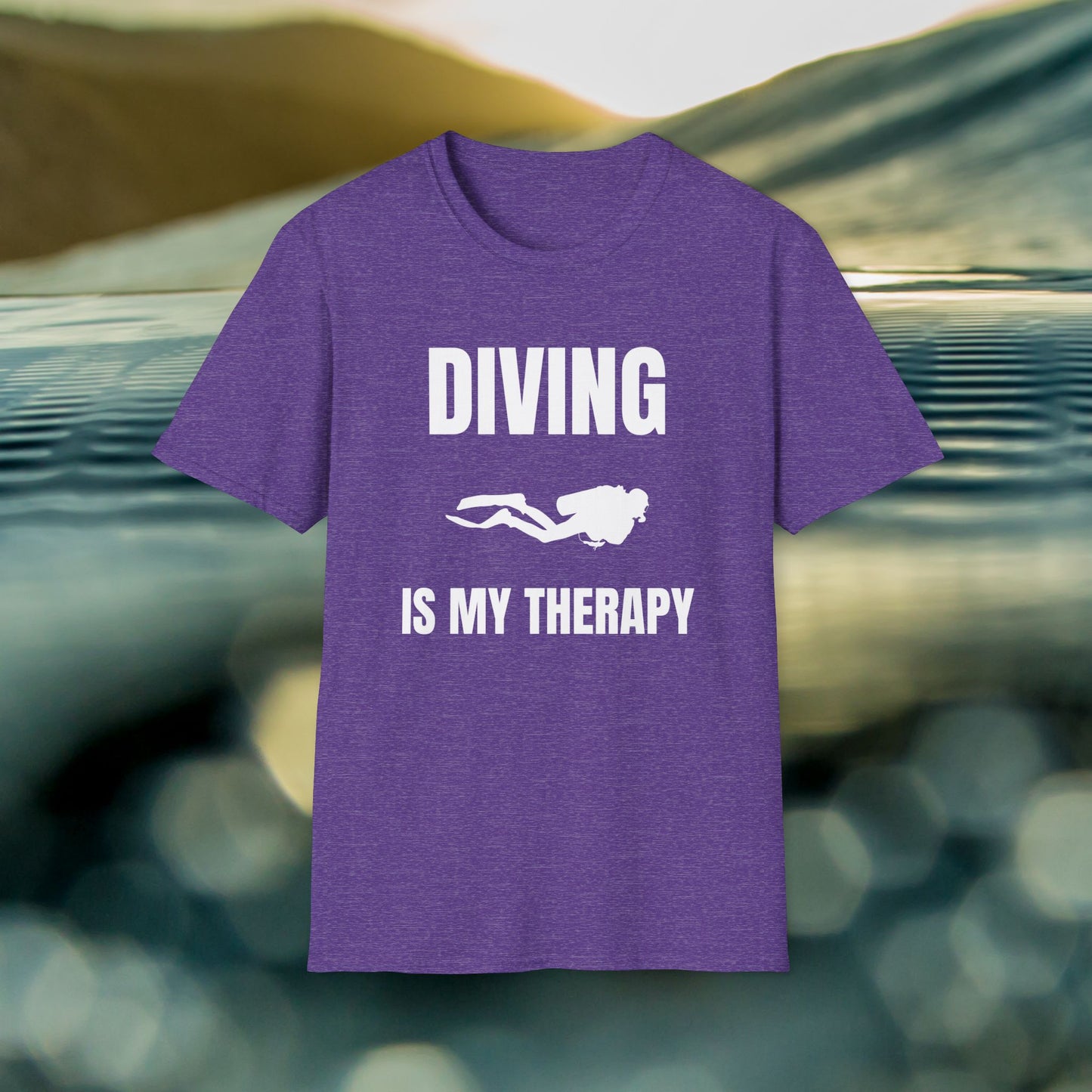 Diving Is My Therapy - Tshirt