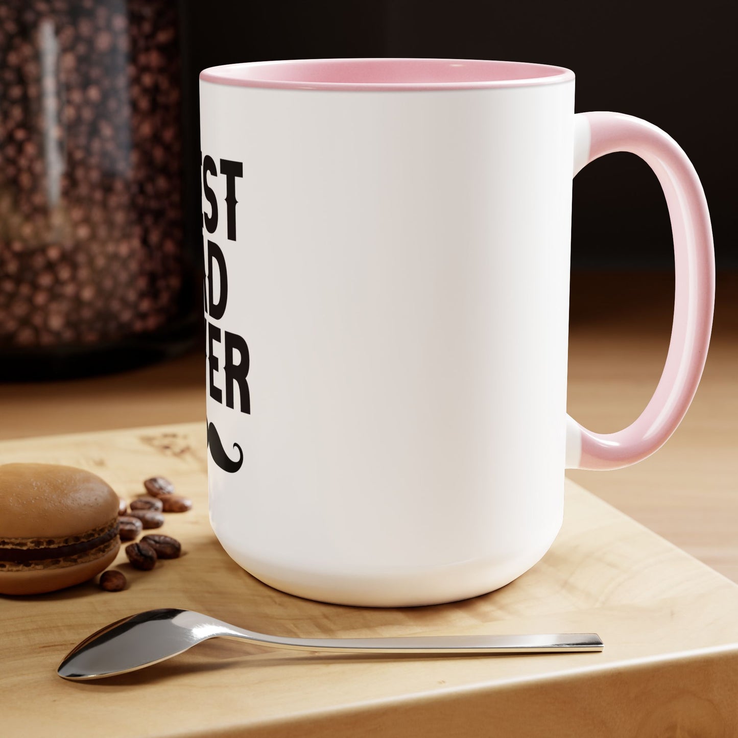 Best Dad Ever - 15oz Two-Tone Coffee Mugs - Funny Creative Mugs Fathers Day Gifts Birthday Husband Gift Him Her - Far Out Prints & Co.
