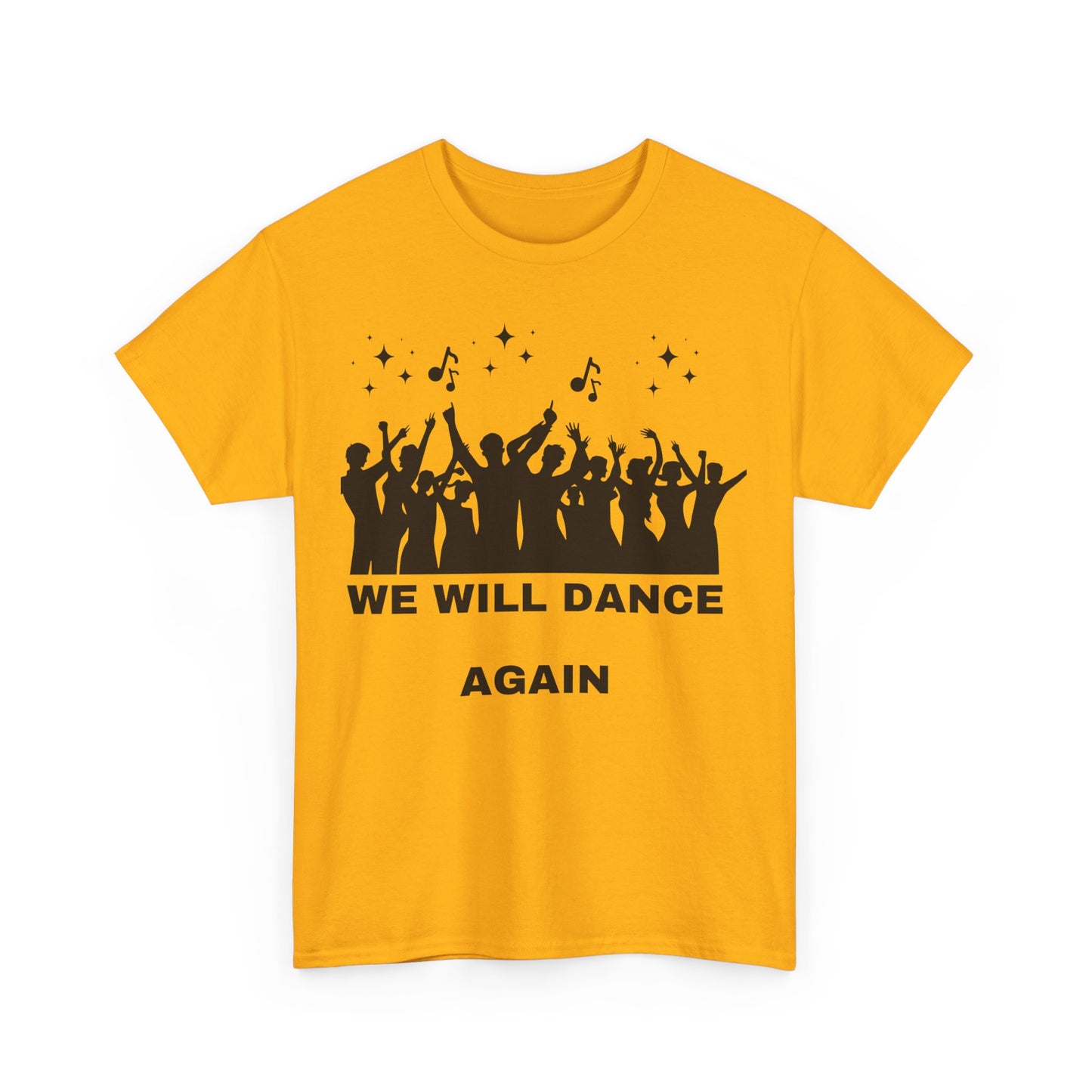 We Will Dance Again Tees - Israeli Jewish Judaism - Premium Unisex Heavy Cotton T-shirt - by Far Out Prints & Co.