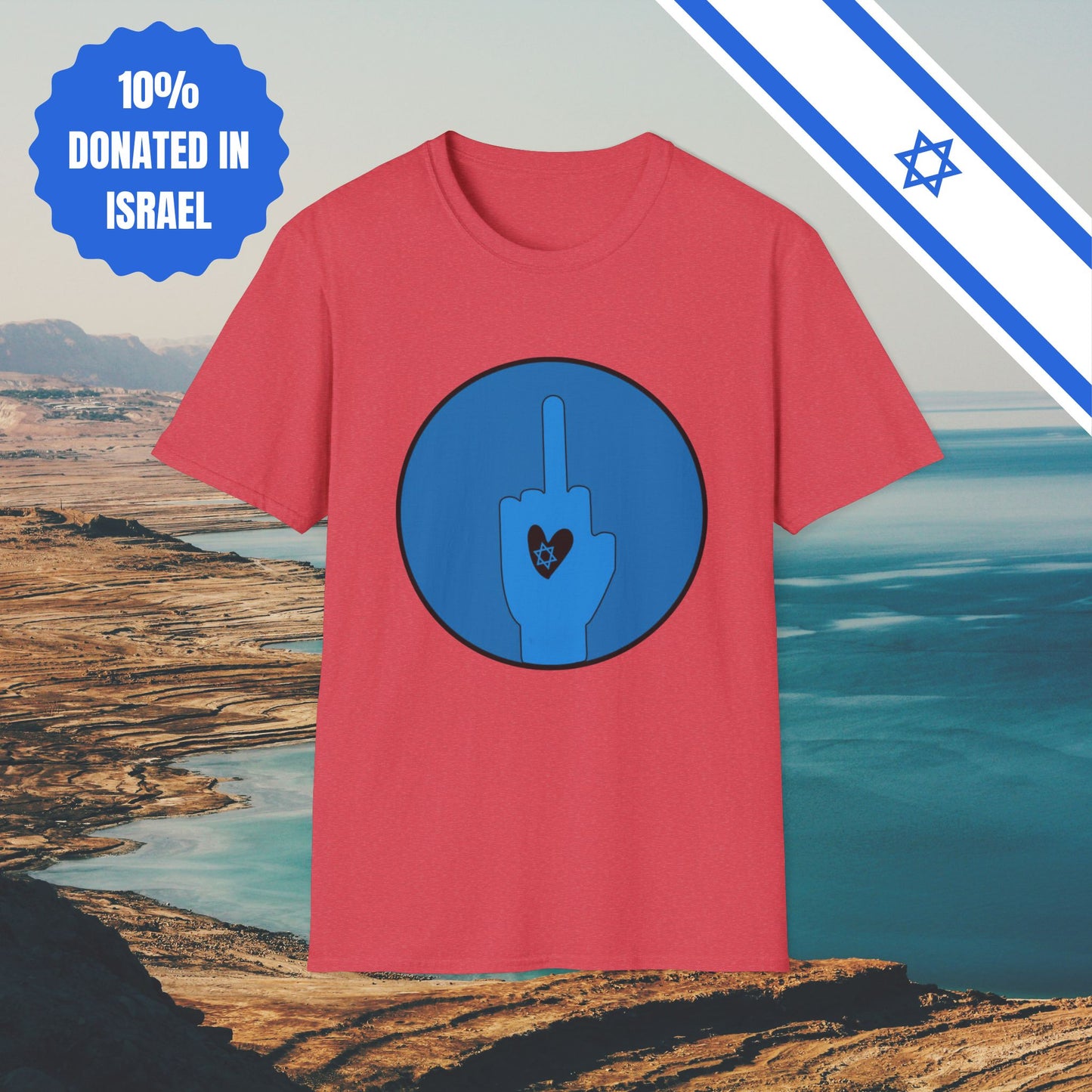 Bloody Hands - Israel Israeli Jewish Judaism Bring Them Home Now Stand With Us - by Far Out Prints & Co.