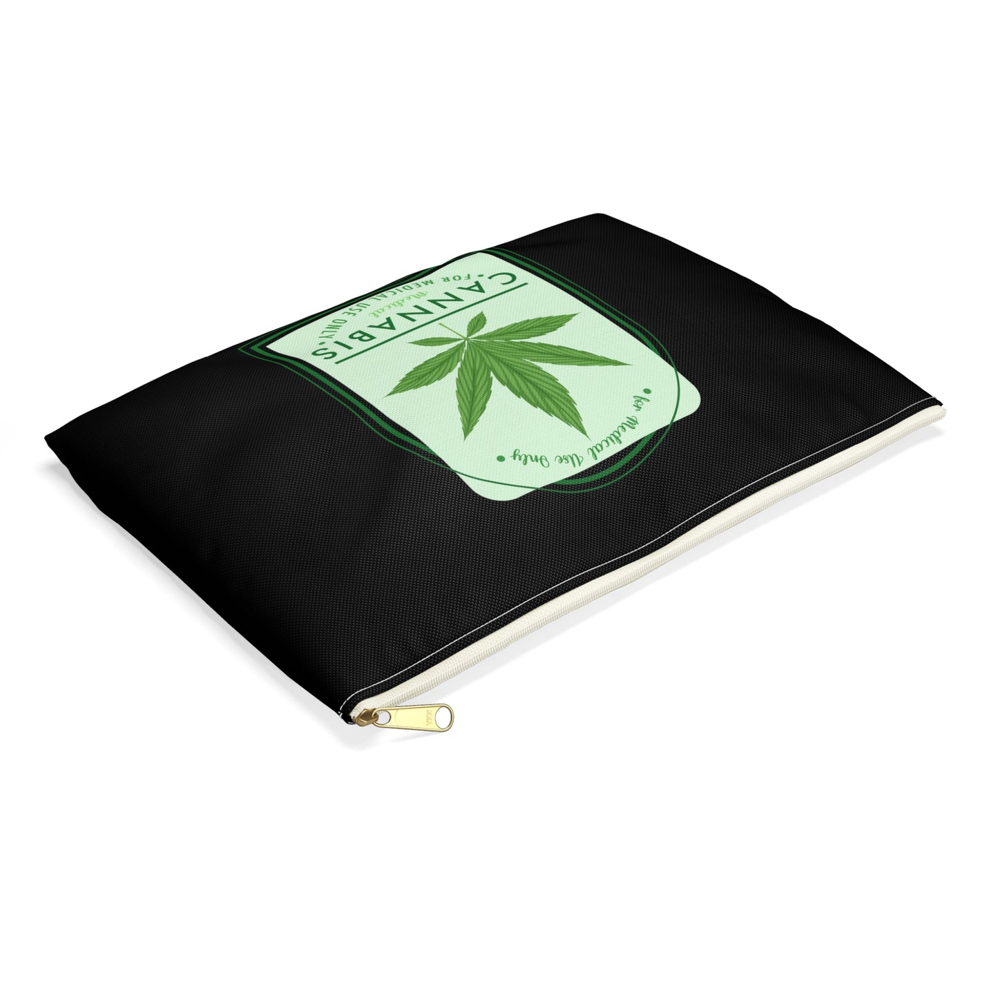 Medical Medicinal Use Only Stash Bag - Accessory Pouch Black - Stoner Cannabis Weed Jewish Israeli Israel