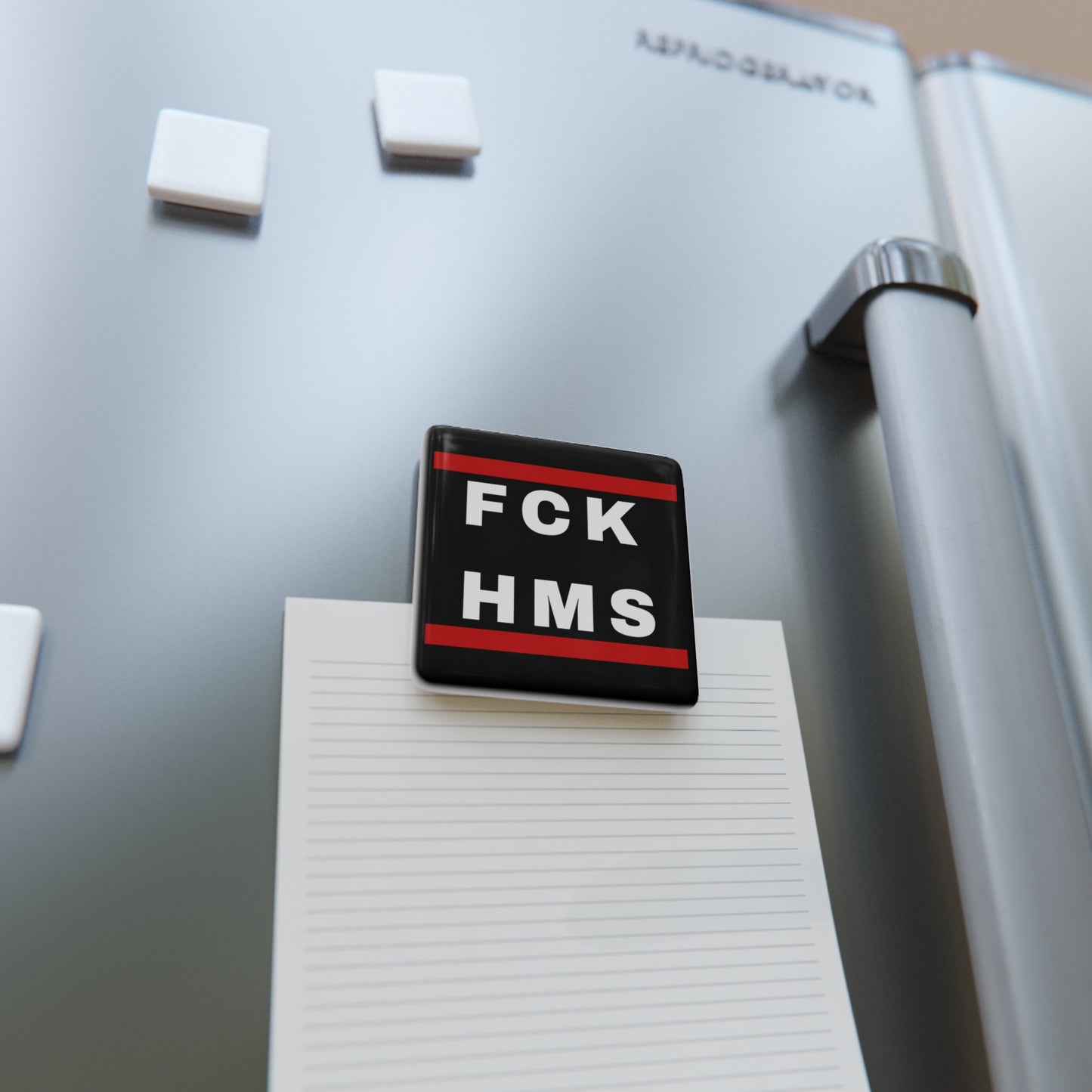 FCK HMS Magnets Stand With Israel Israeli Porcelain Magnet Square Magnets Gift Him Her Present Support Israel Judaism Judaica