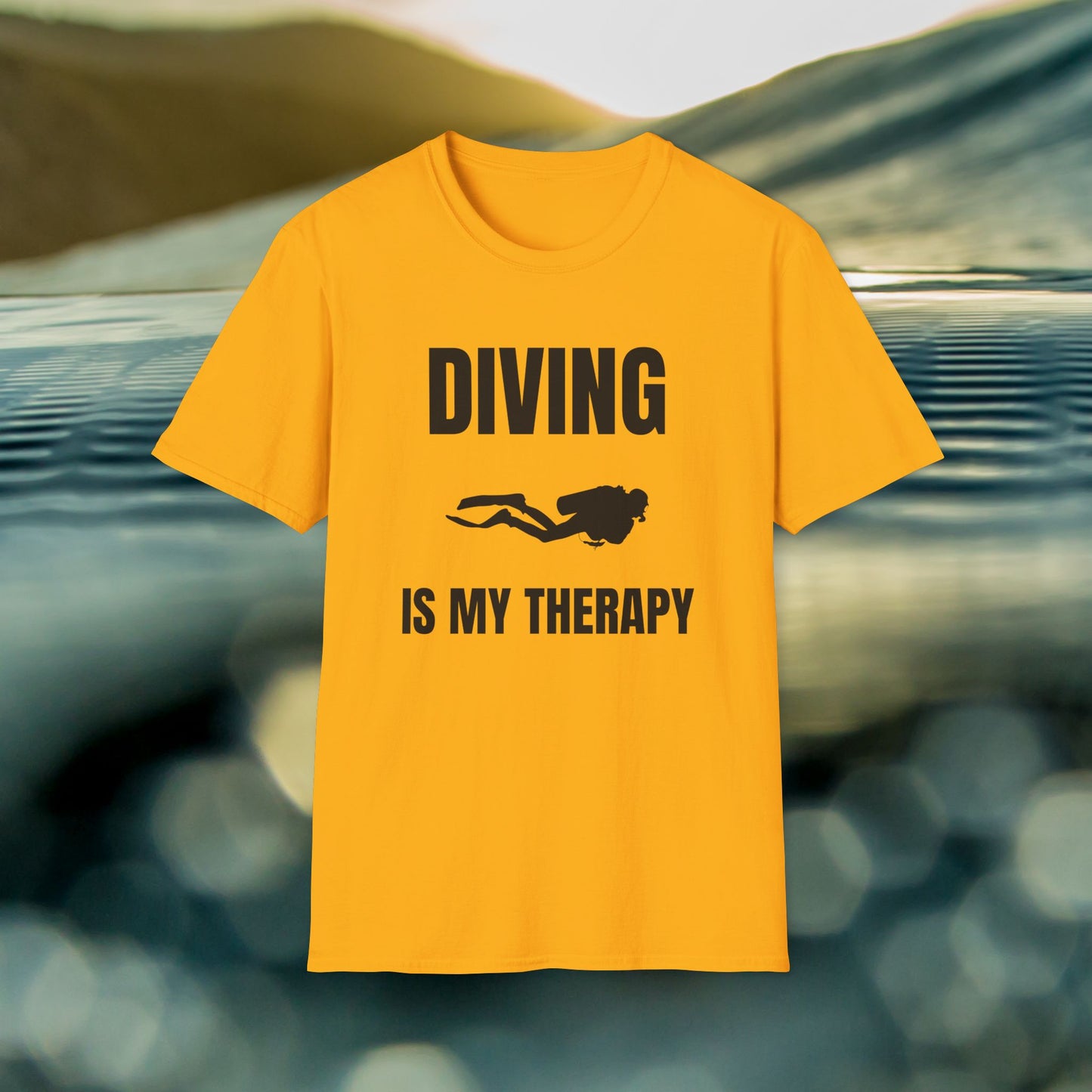 Diving Is My Therapy - Tshirt