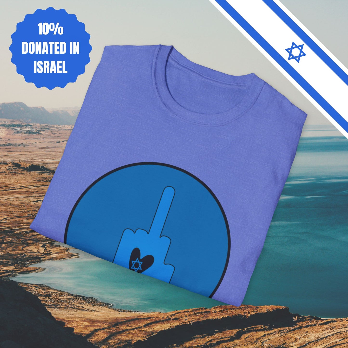 Bloody Hands - Israel Israeli Jewish Judaism Bring Them Home Now Stand With Us - by Far Out Prints & Co.