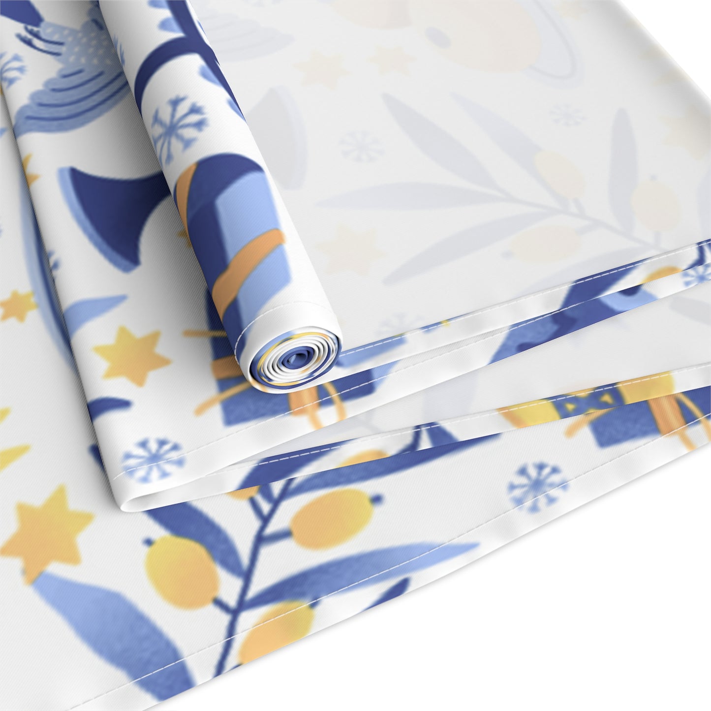 Hannukah Hanuka Hanukkah Chanukah Chanuka Chanukkah Channukah Chanukka | Jewish Holiday Themed | Table Runner