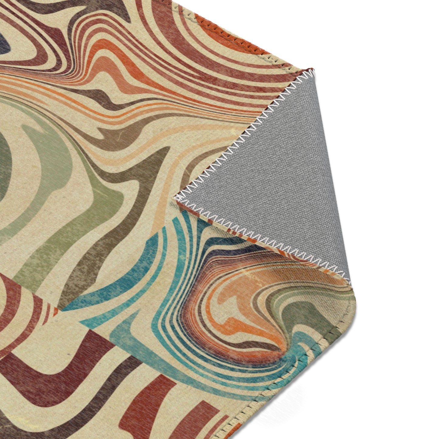 Retro Marble Area Rugs Melt Rug Carpet Design Rug Gift for Home Decor Him or Her Present House Design Theme Israeli Jewish Israel Support