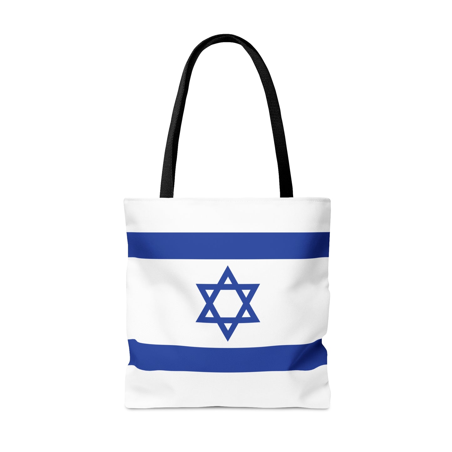 Israel Flag Tote Bag (AOP) by Far Out Prints & Co.
