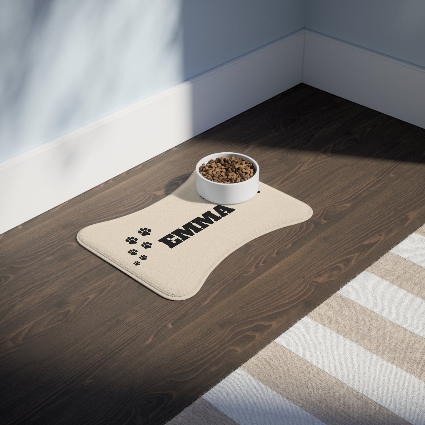 Your Pets Name Custom Customised - Pet Feeding Mats - Dogs Cats Pets Present Gift Animal Lovers Gifts Him Her Dog Cat Presents