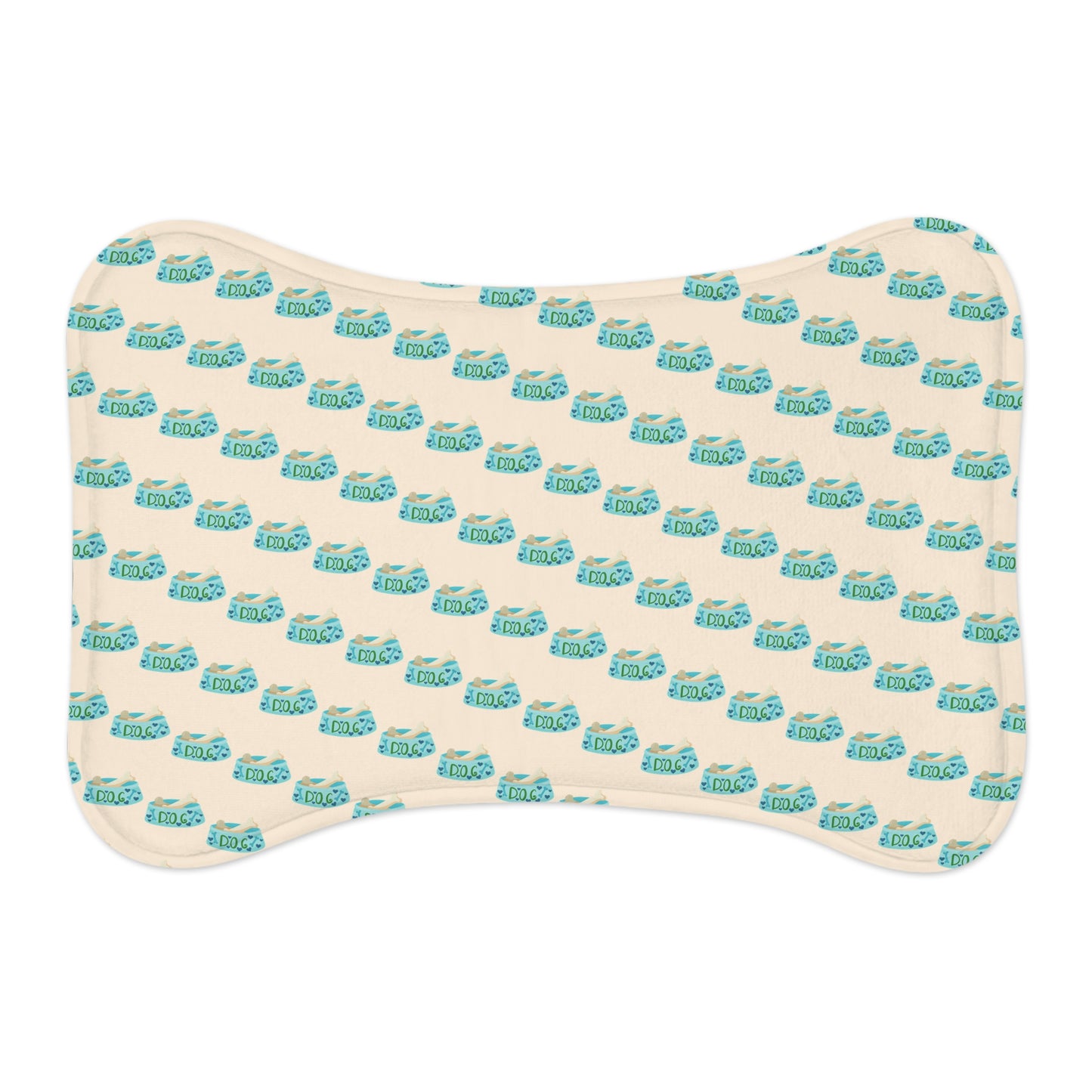 Dogs and Cats Bowls Pattern - Pet Feeding Mats - Pets Present Feeding Gift Animal Lovers Gifts Him Her Dog Cat Presents Animals