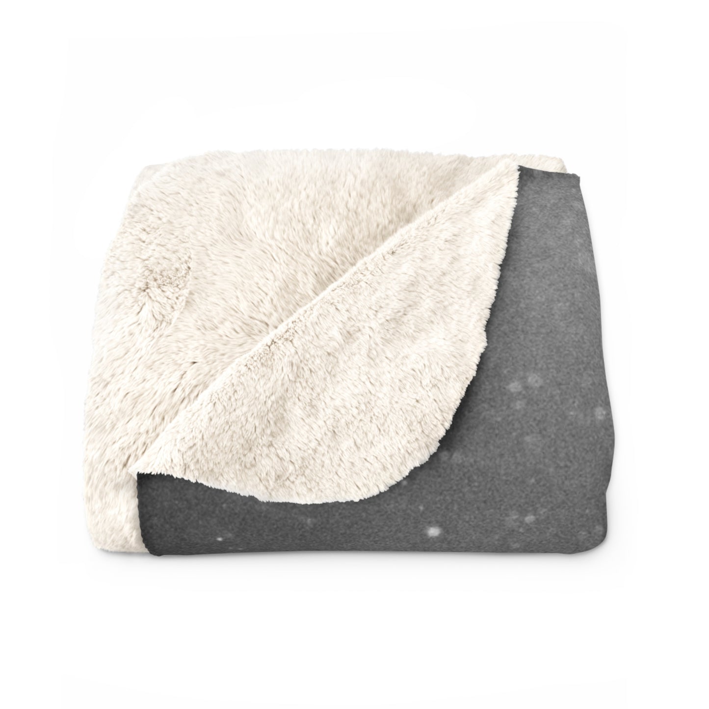 Tiger Shark Black and White Sherpa Fleece Blanket