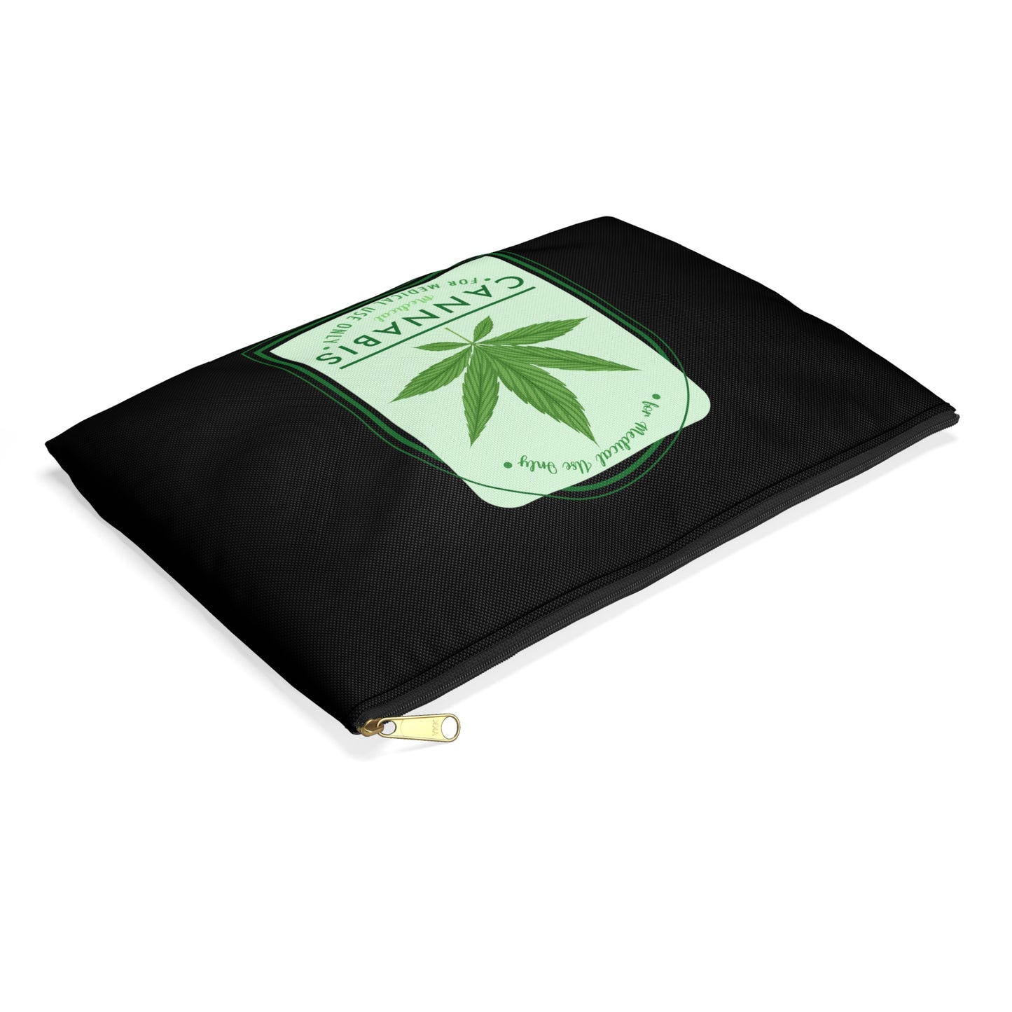 Medical Medicinal Use Only Stash Bag - Accessory Pouch Black - Stoner Cannabis Weed Jewish Israeli Israel