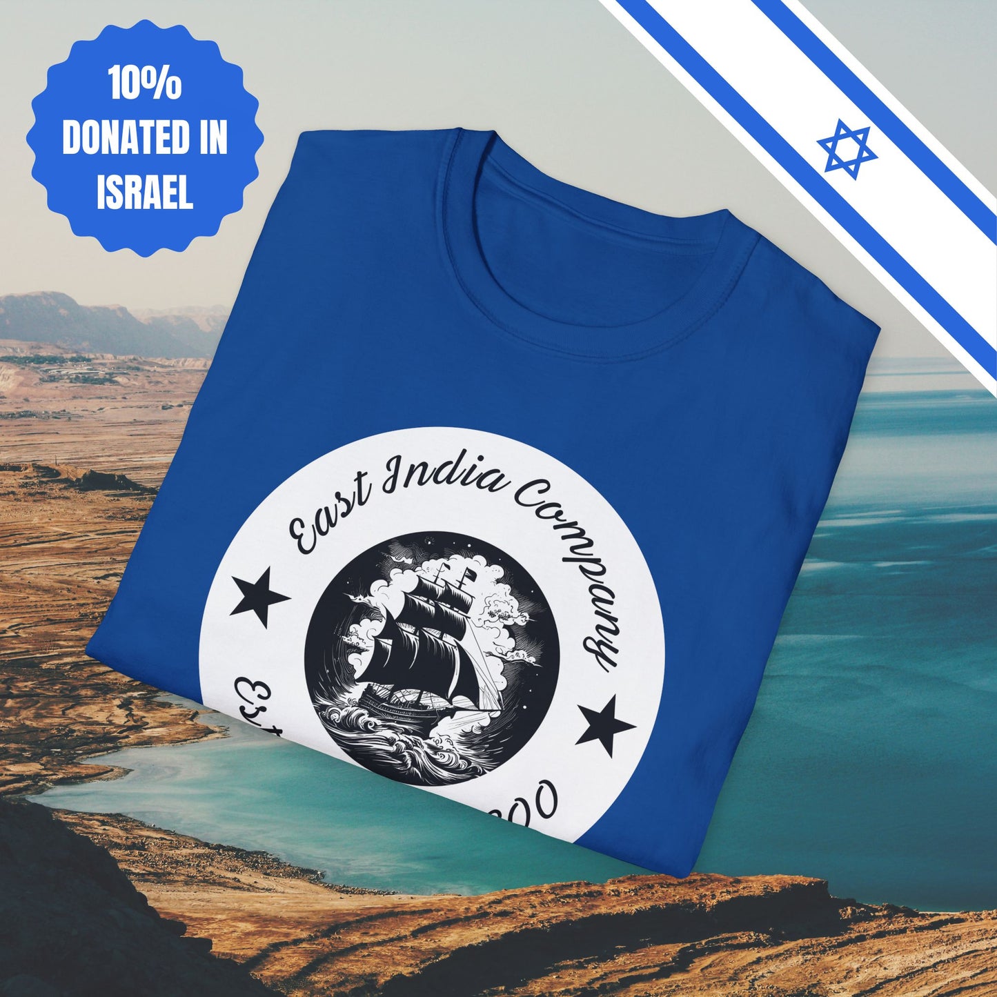 East India Company Established 1600 - Cotton Tee - Tshirts Clothing Old School Style Vintage Gift Present History - by Far Out Prints & Co.