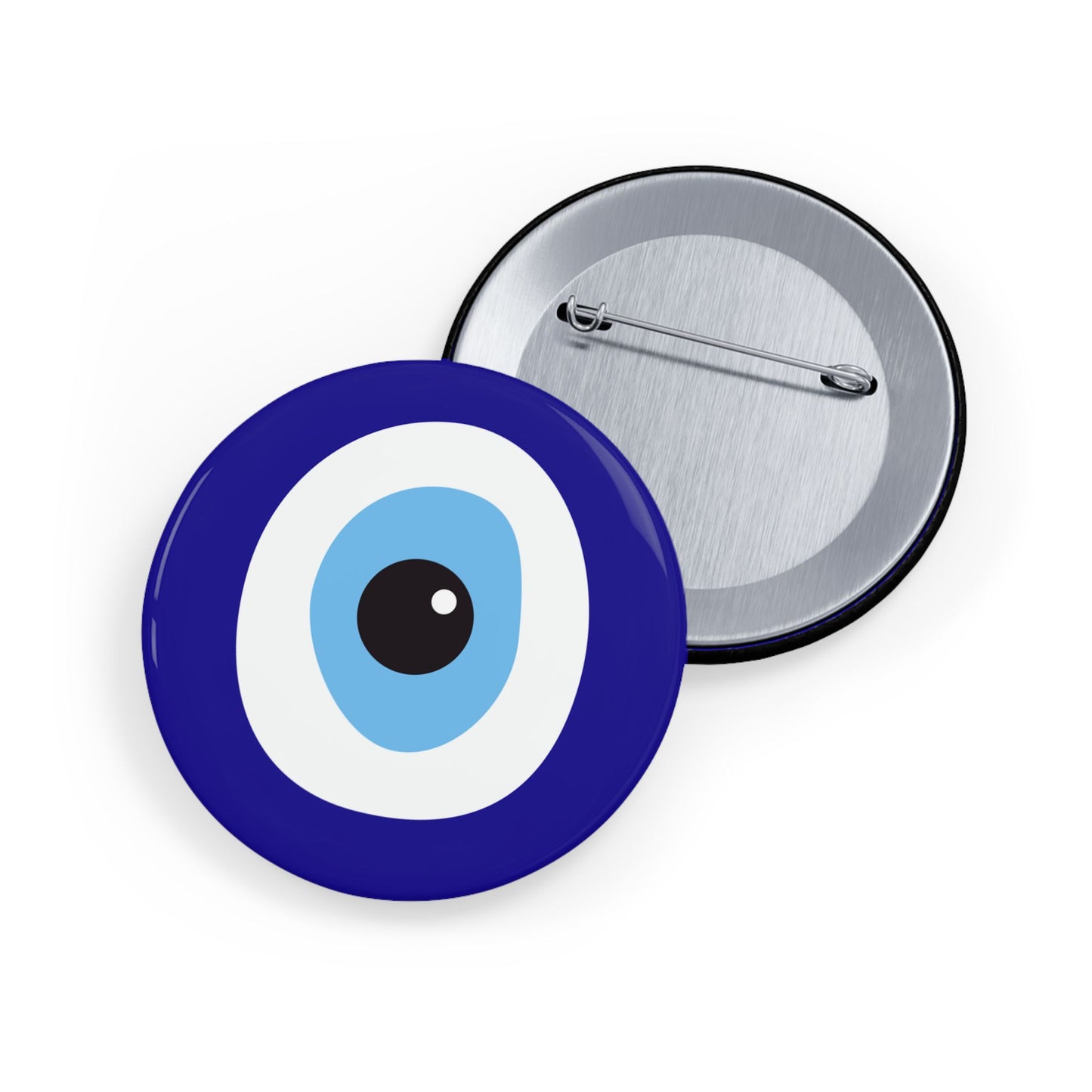 Ayin Hara Against Evil Eye Protection Pin Button Jewish Pins Judaica Judaism Art Bag Accessories Stand With Israel