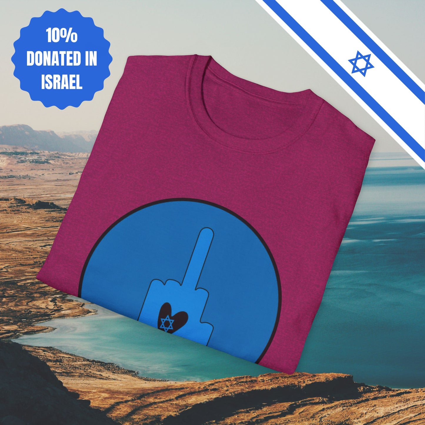 Bloody Hands - Israel Israeli Jewish Judaism Bring Them Home Now Stand With Us - by Far Out Prints & Co.