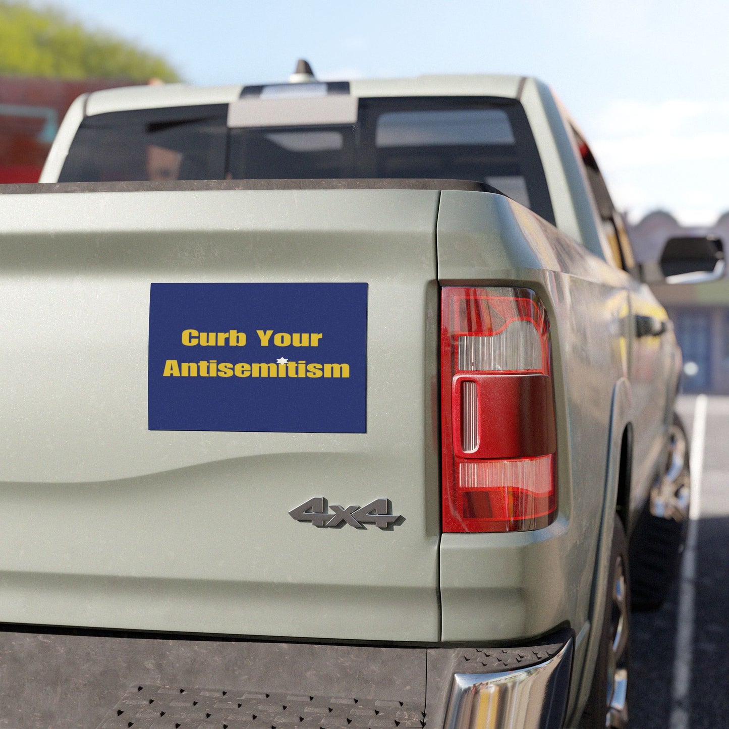 Curb Your Antisemitism Car Magnets Bring Them Home Now