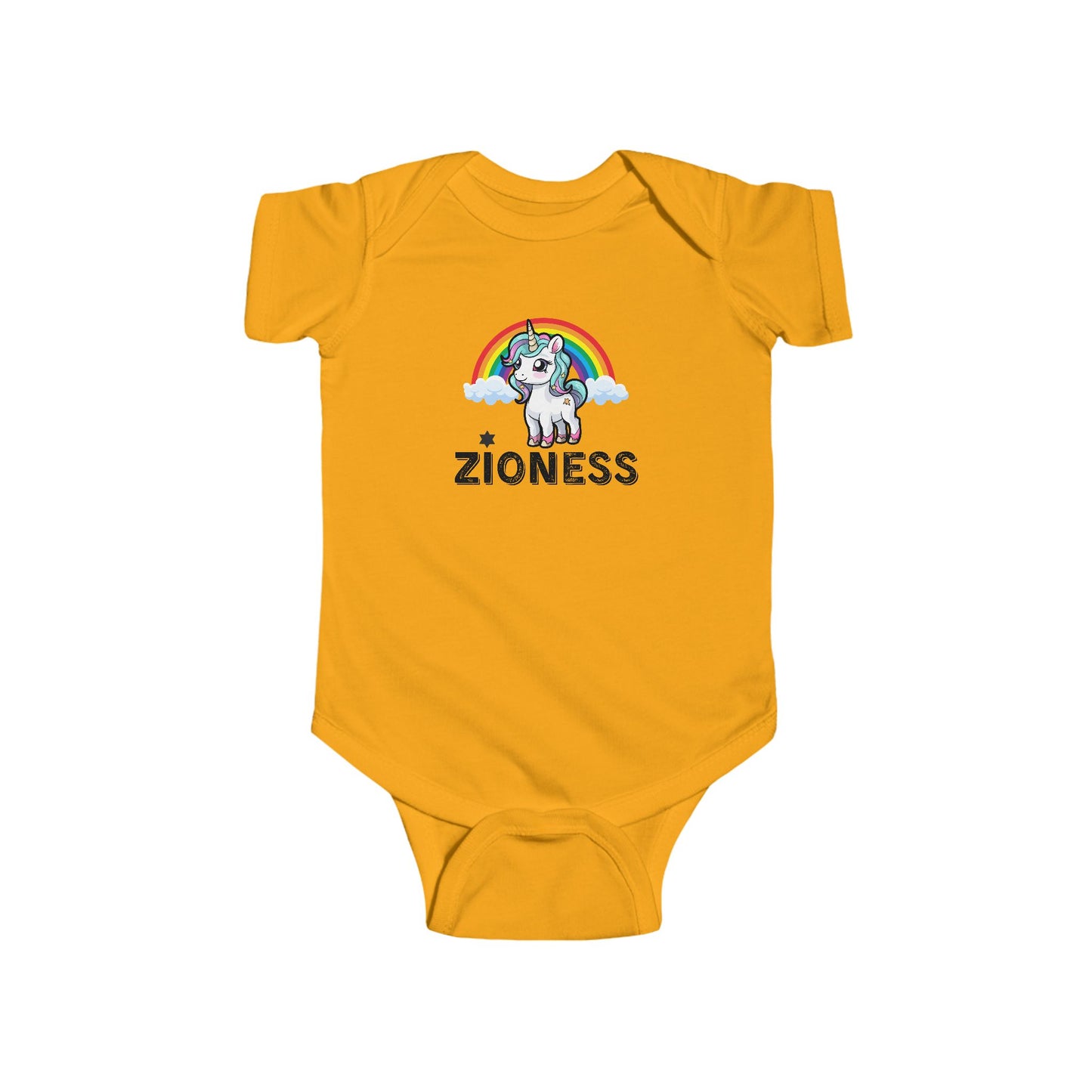 Zioness Hebrew Cute Jewish Baby Israeli Baby Clothes Israel Judaism Judaica Baby Zionist Zionism Infant Jersey Gift Present Baby
