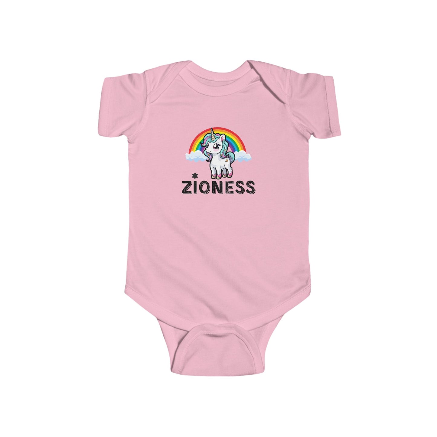 Zioness Hebrew Cute Jewish Baby Israeli Baby Clothes Israel Judaism Judaica Baby Zionist Zionism Infant Jersey Gift Present Baby
