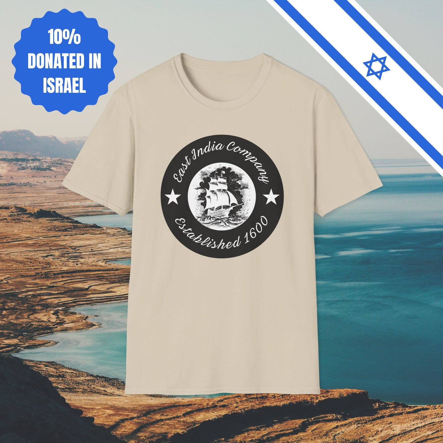East India Company Established 1600 - Cotton Tee - Tshirts Clothing Old School Style Vintage Gift Present History - by Far Out Prints & Co.