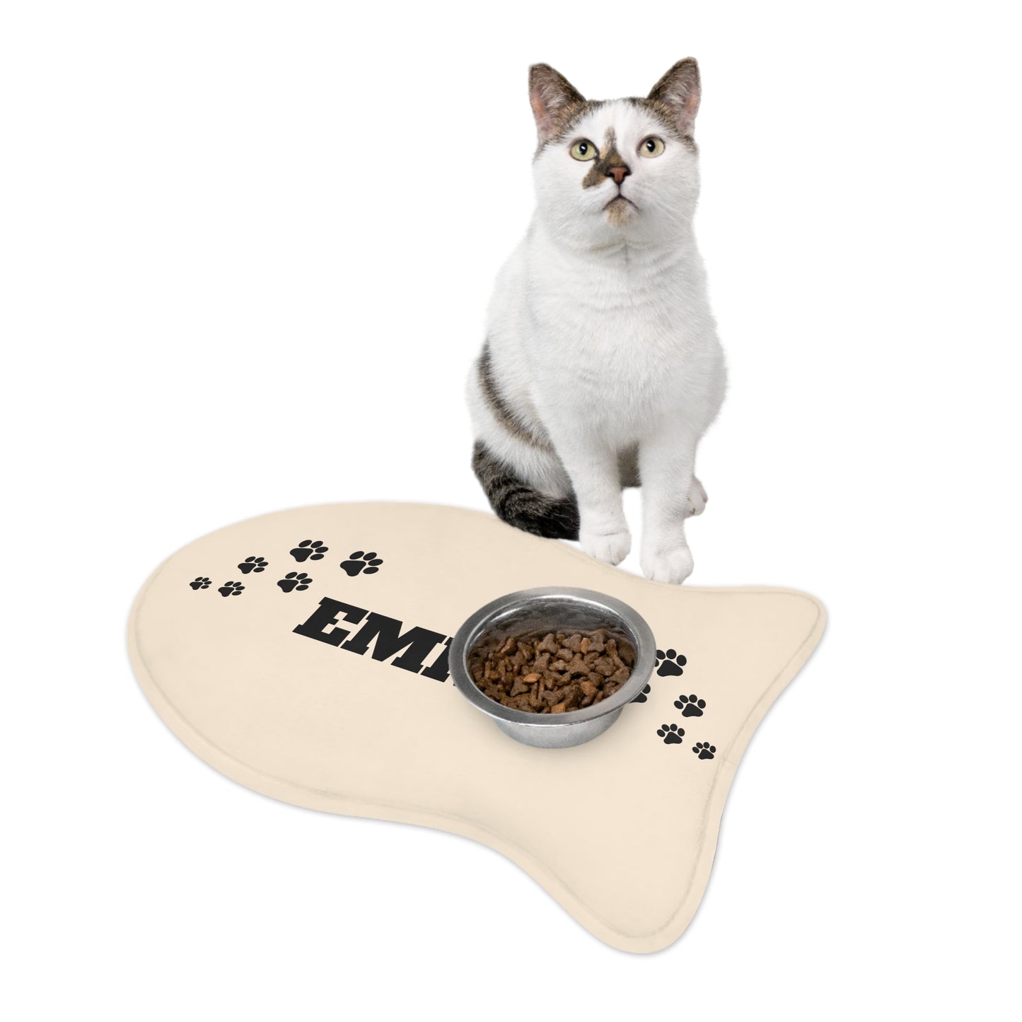 Your Pets Name Custom Customised - Pet Feeding Mats - Dogs Cats Pets Present Gift Animal Lovers Gifts Him Her Dog Cat Presents