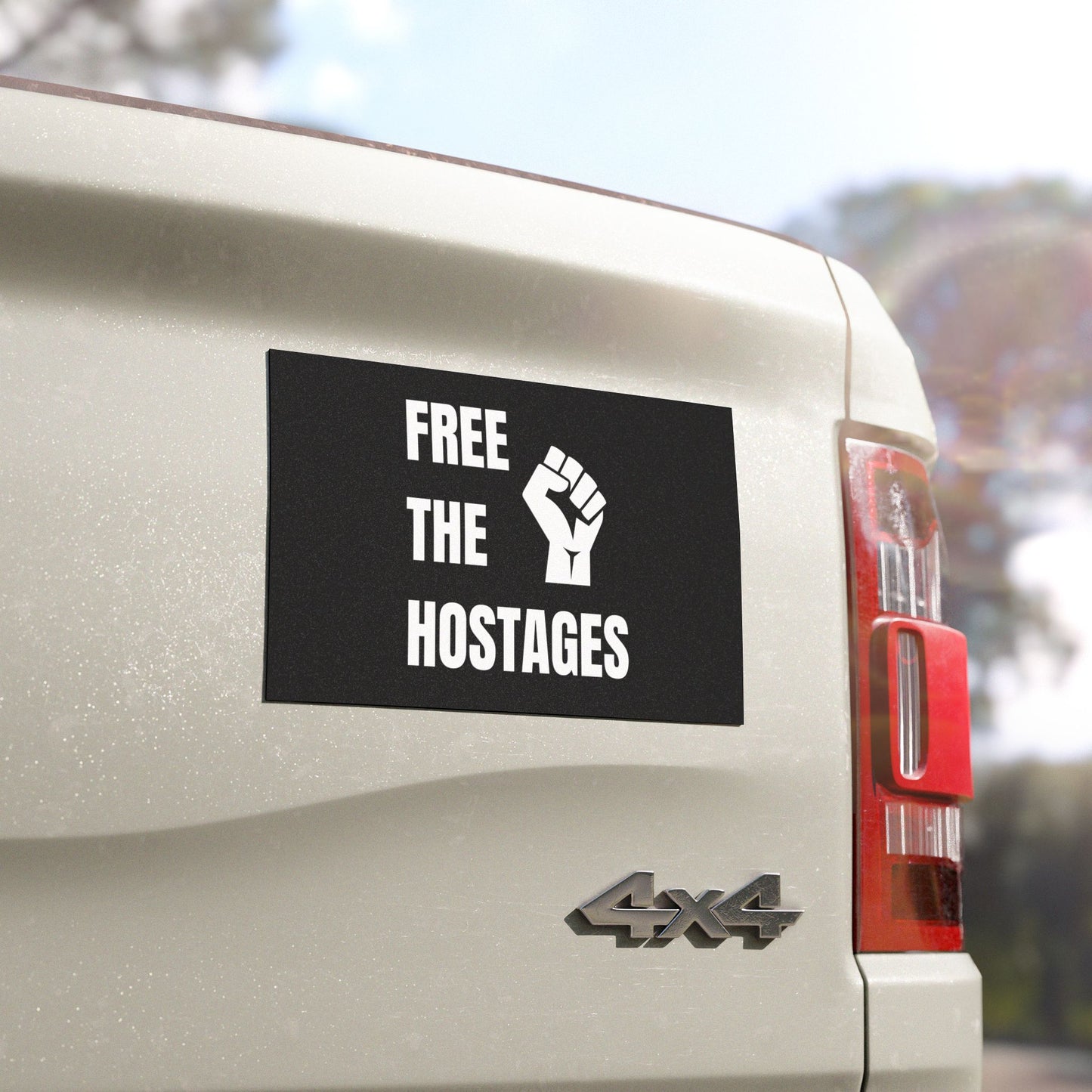Free The Hostages Magnets Bring Them Home Now