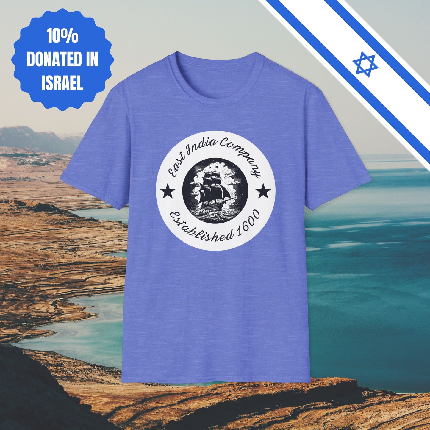 East India Company Established 1600 - Cotton Tee - Tshirts Clothing Old School Style Vintage Gift Present History - by Far Out Prints & Co.