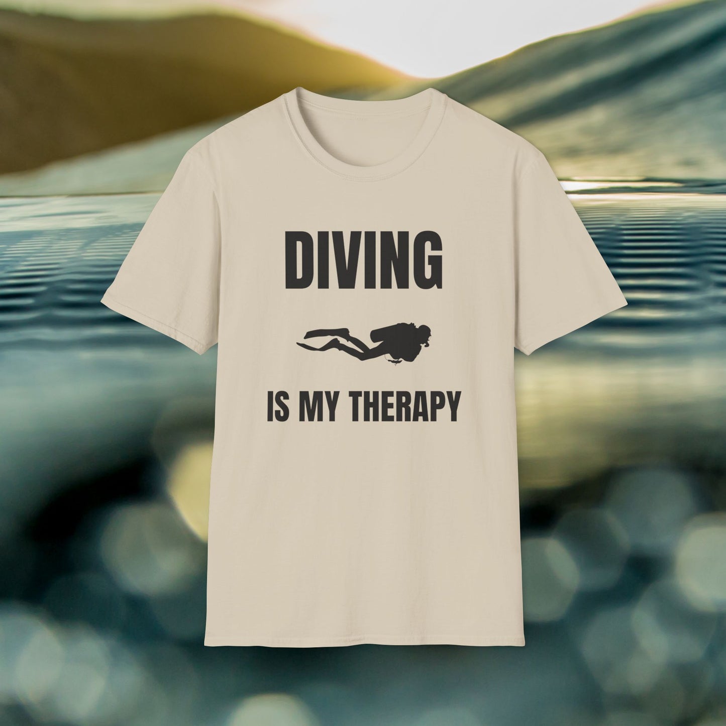 Diving Is My Therapy - Tshirt