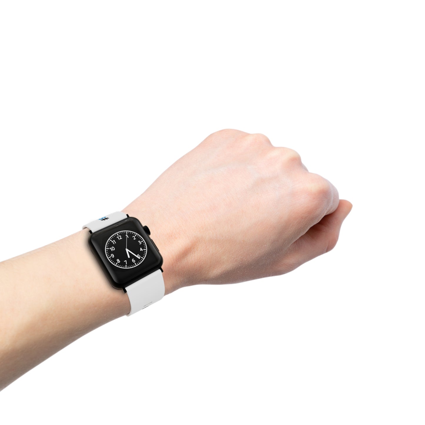 I Stand With Israel White Watch Band for Apple Watch by Far Out Prints & Co.
