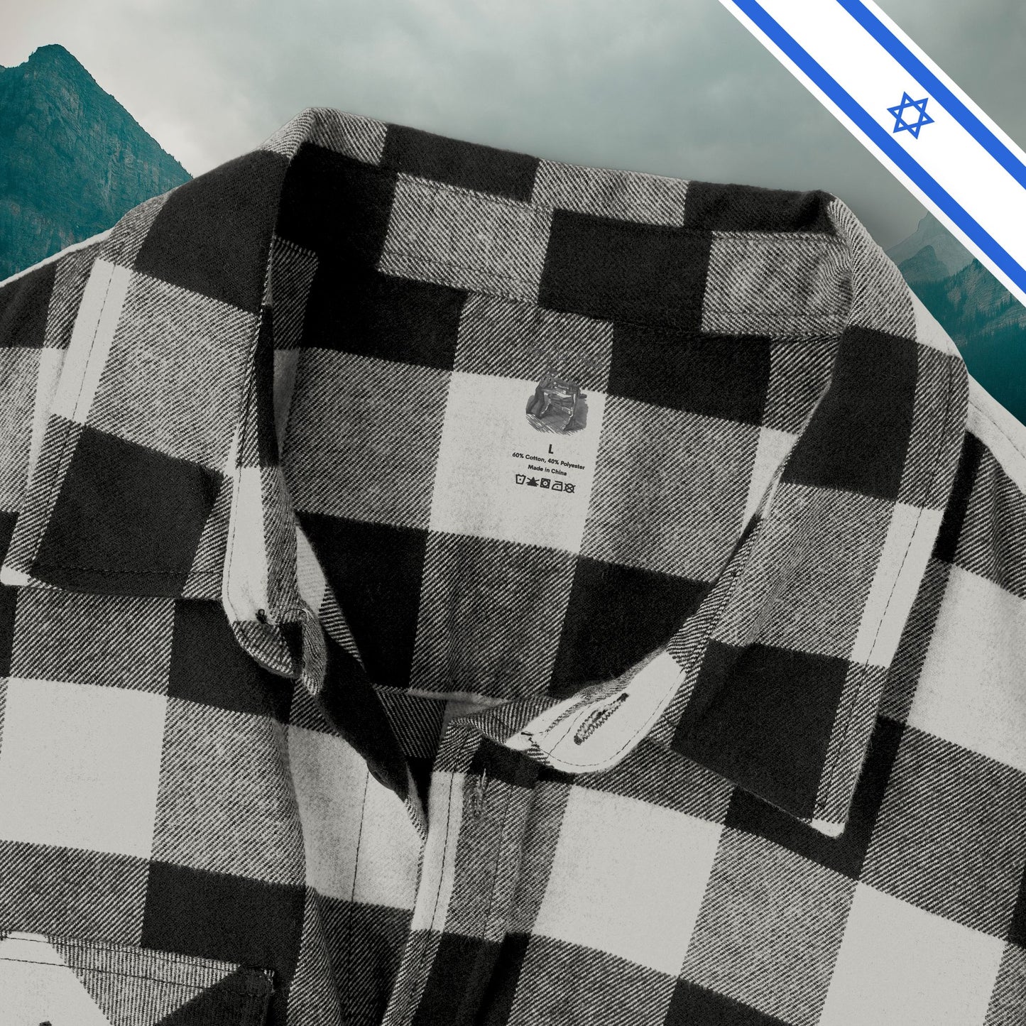 Flannel Shirt Far Out Prints Unisex Flannel Shirt Flannel Shirt Unisex Tee Flannel T-Shirt Gift Flannel Classic Present for Him or Her