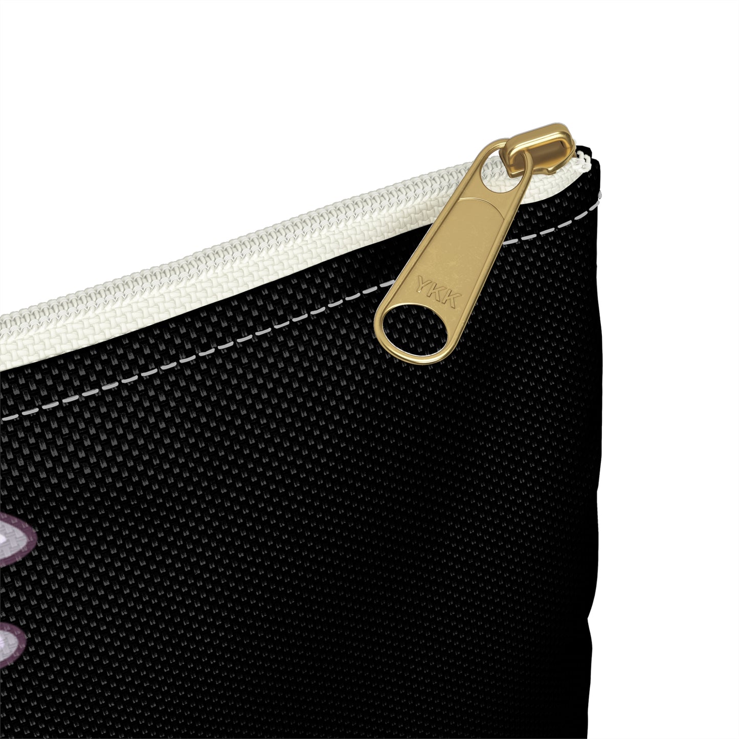 Puff Puff Pass - Accessory Pouch Black - Stoner Cannabis Weed Jewish Israeli Israel - by Far Out Prints & Co.