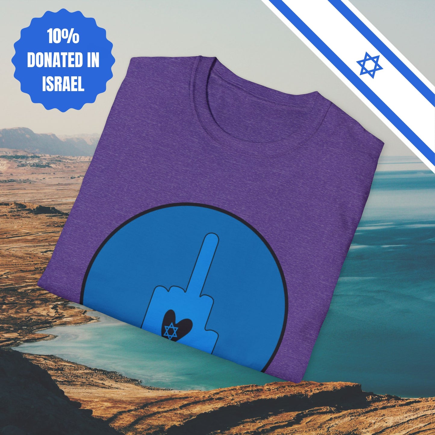 Bloody Hands - Israel Israeli Jewish Judaism Bring Them Home Now Stand With Us - by Far Out Prints & Co.