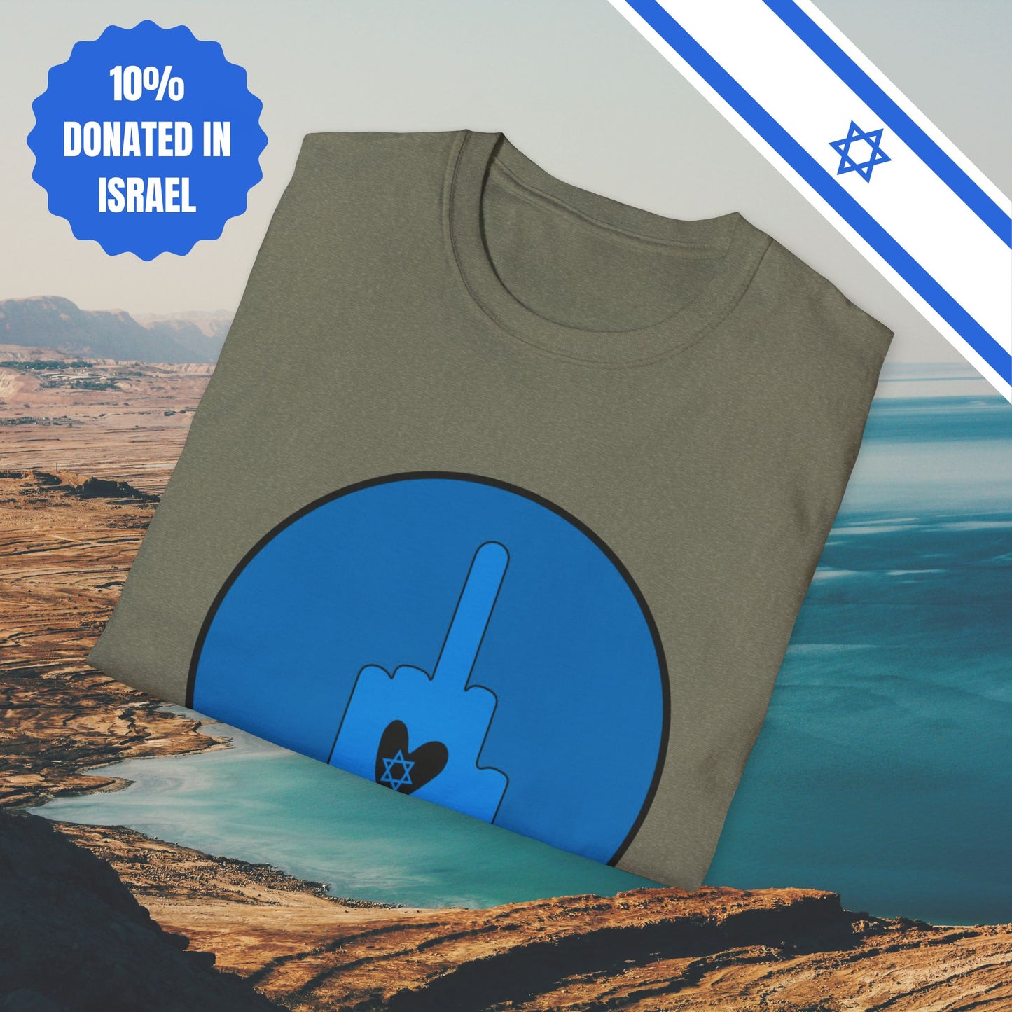 Bloody Hands - Israel Israeli Jewish Judaism Bring Them Home Now Stand With Us - by Far Out Prints & Co.
