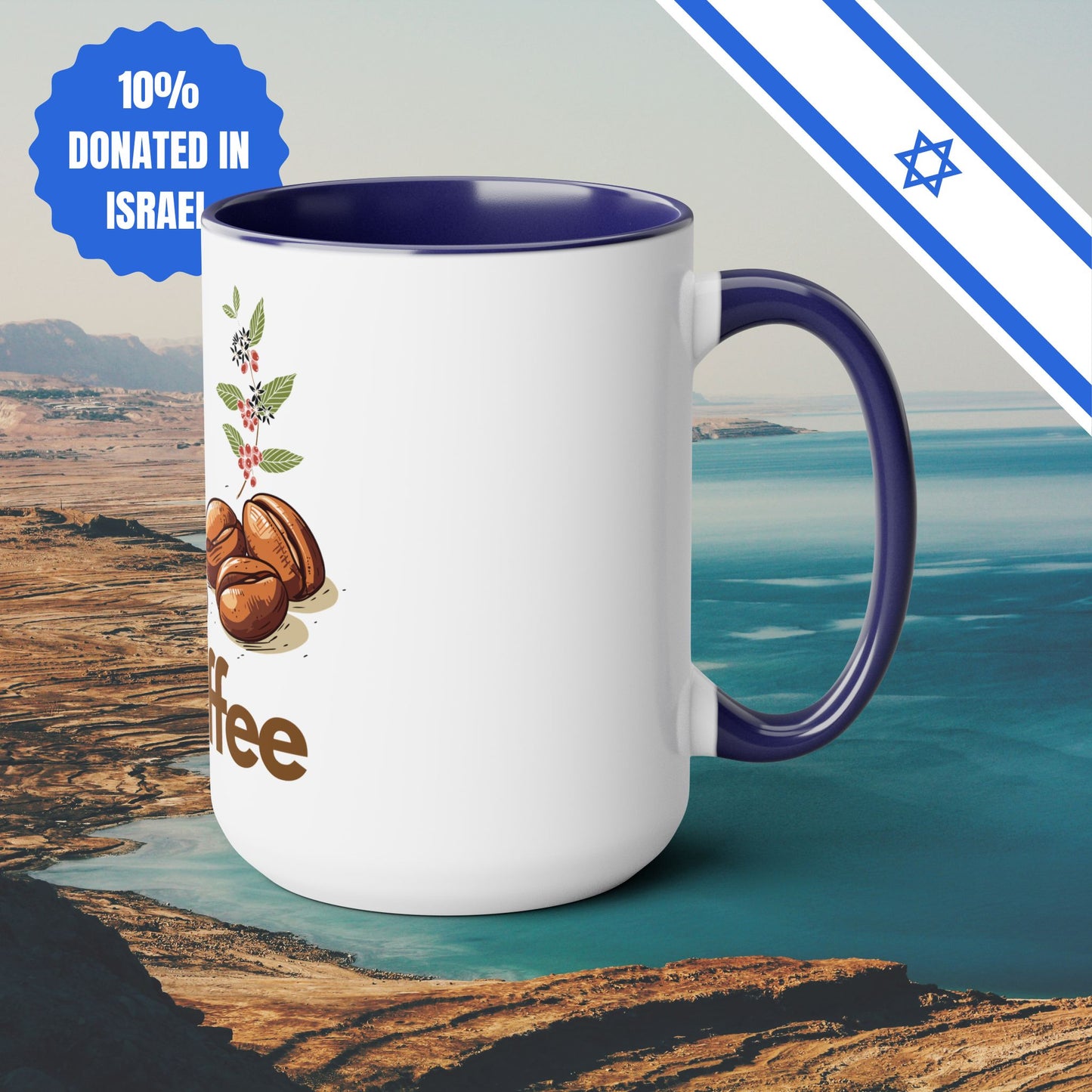 Borei Pri HaCoffee Two-Tone Coffee Mug