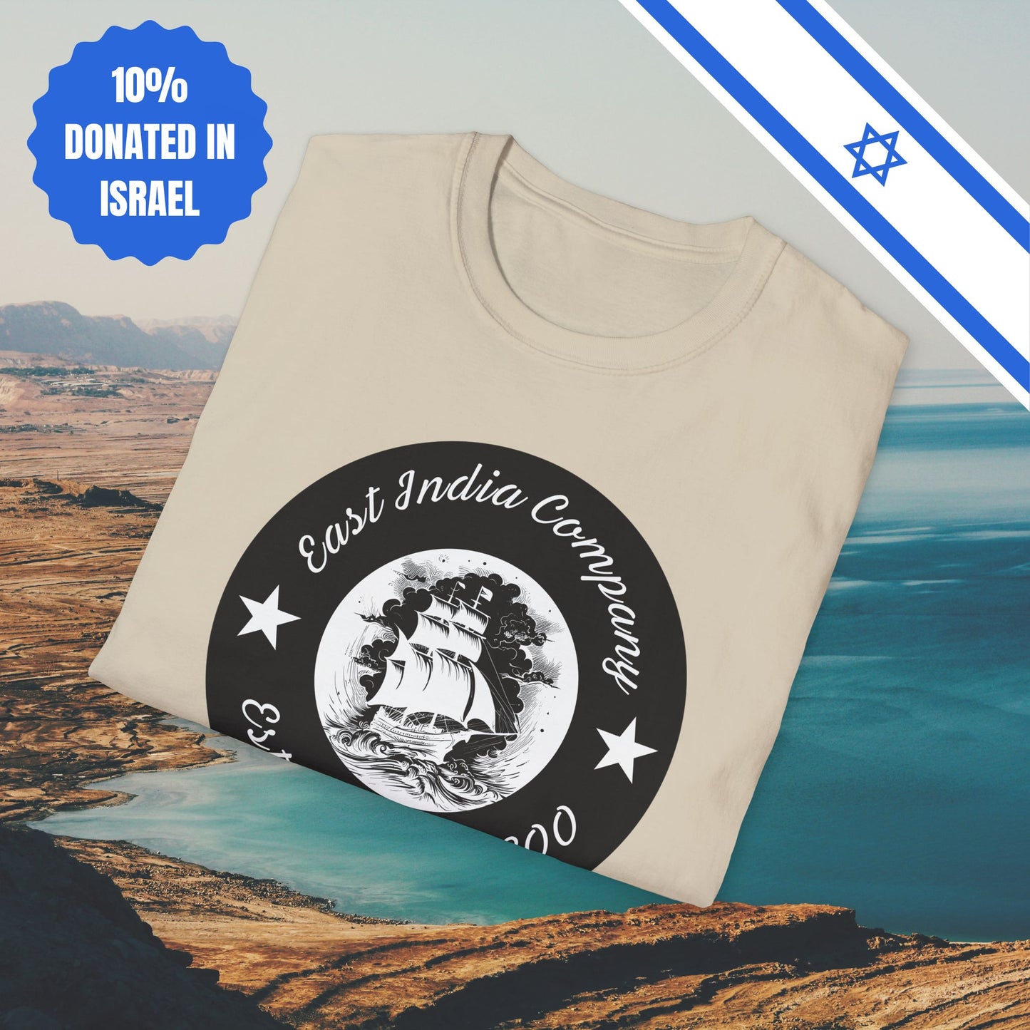 East India Company Established 1600 - Cotton Tee - Tshirts Clothing Old School Style Vintage Gift Present History - by Far Out Prints & Co.