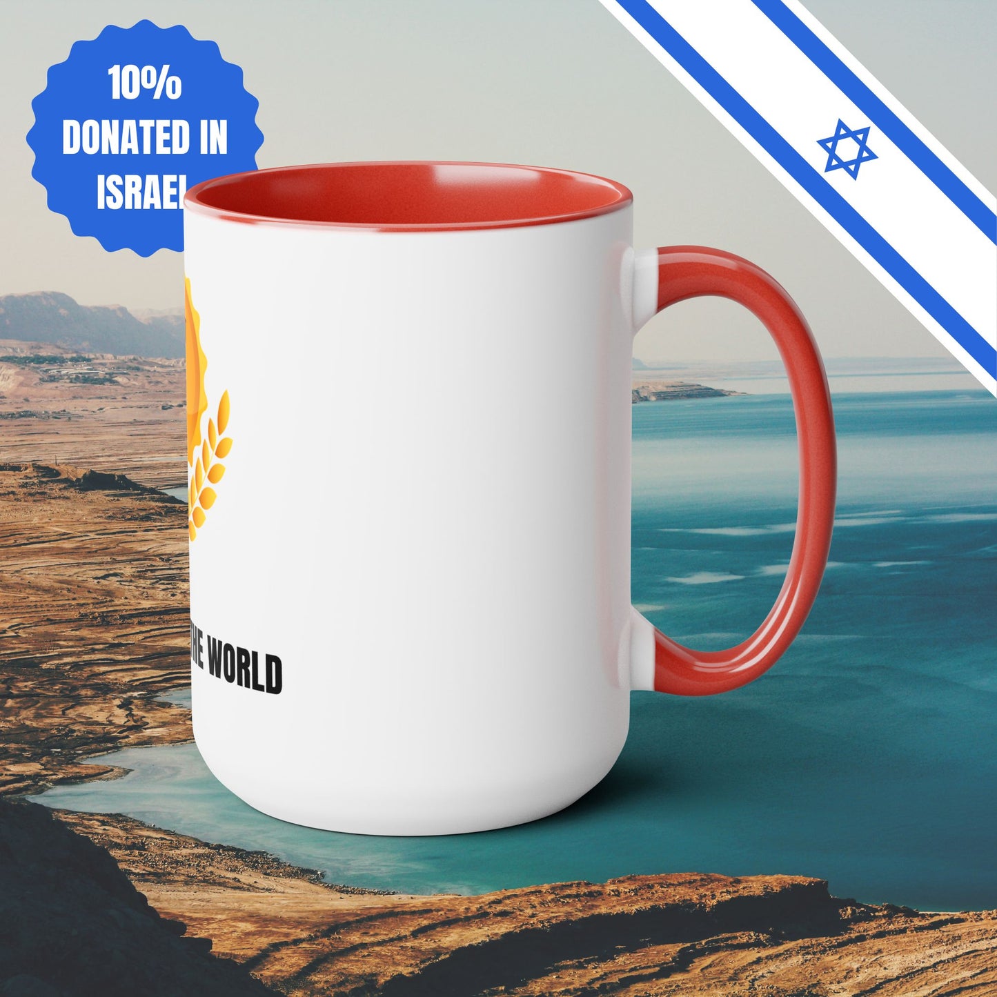 Best Bubbe In The World | Two-Tone Coffee Mugs, 15oz | No 1 Funny Jewish Mug Gifts Coffee Gift for Safta Zayde Mom | Far Out Prints & Co.