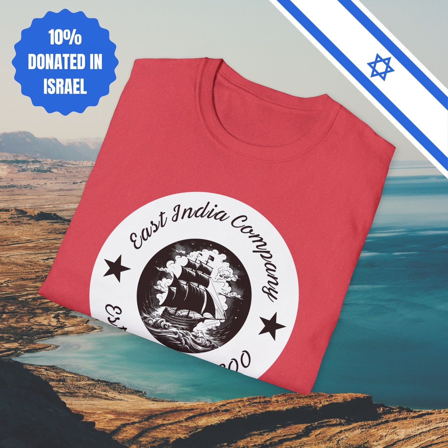 East India Company Established 1600 - Cotton Tee - Tshirts Clothing Old School Style Vintage Gift Present History - by Far Out Prints & Co.