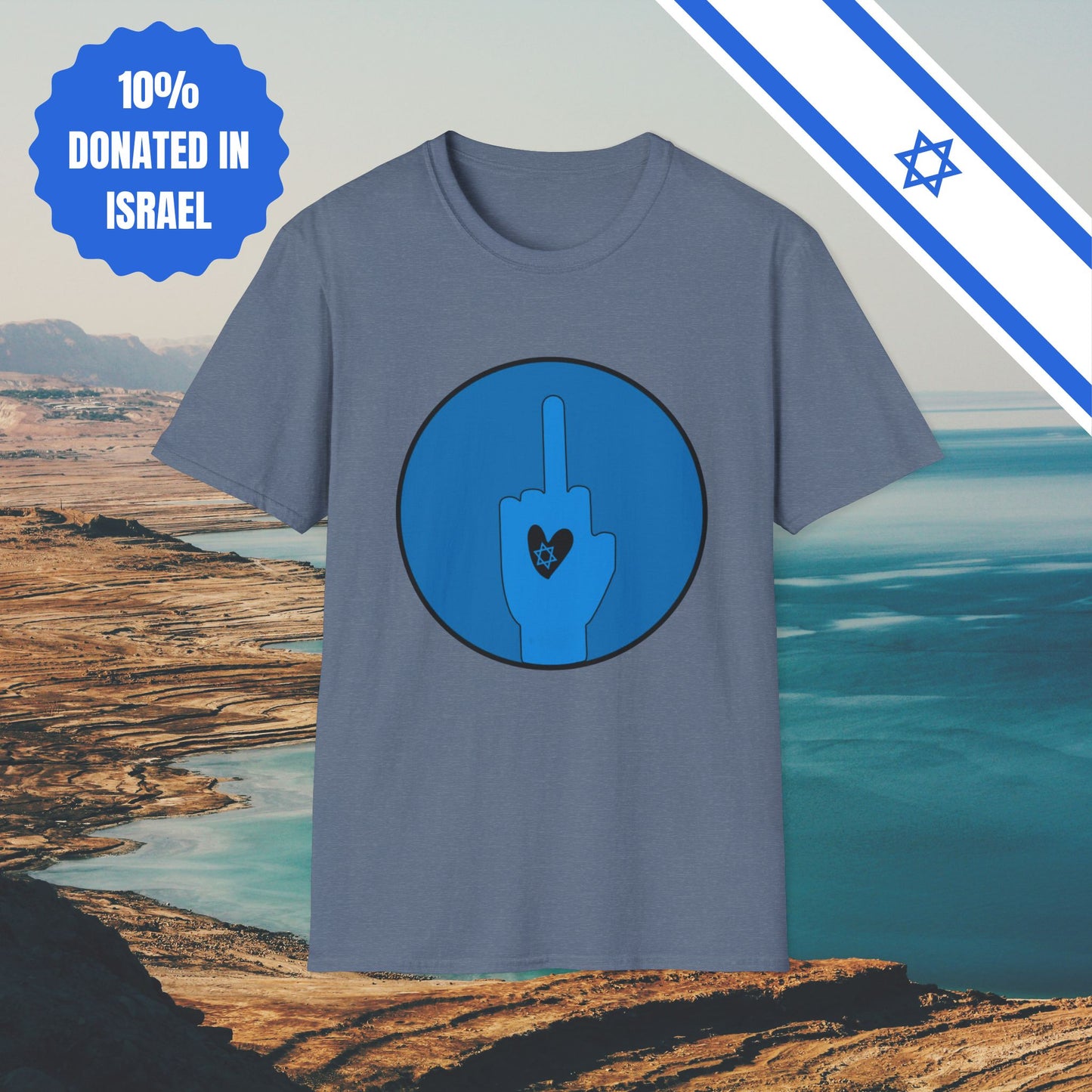Bloody Hands - Israel Israeli Jewish Judaism Bring Them Home Now Stand With Us - by Far Out Prints & Co.