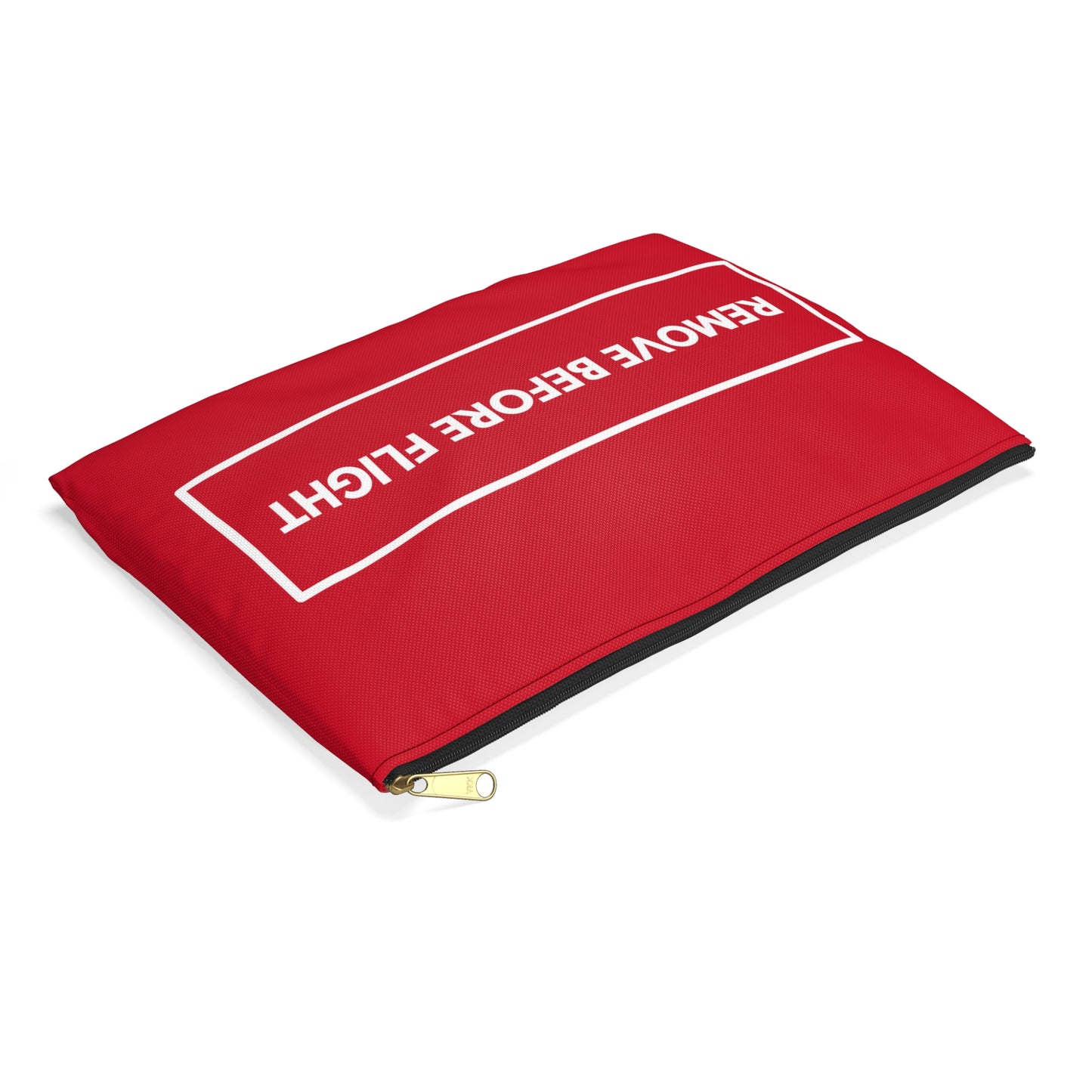 Remove Before Flight | Pilot Aviation Lovers | Travel Accessory Pouch | by Far Out Prints & Co.