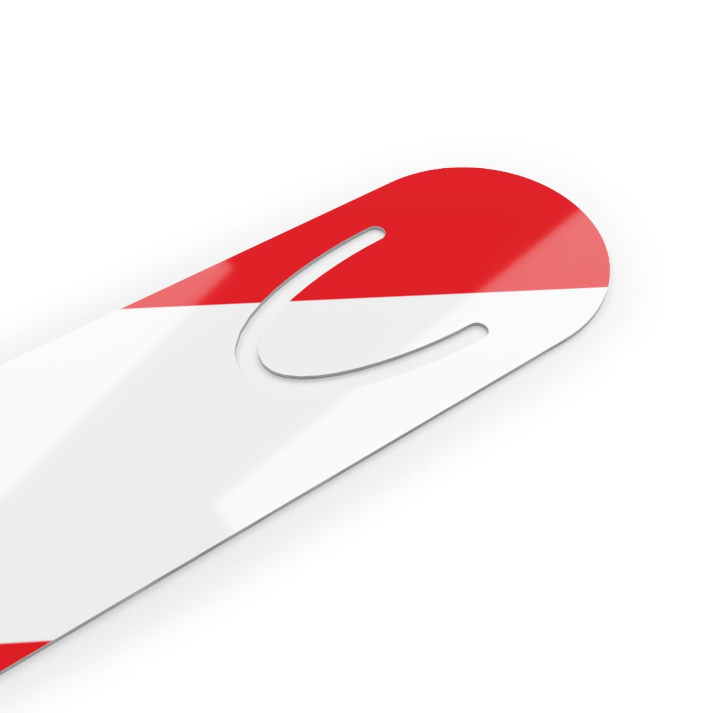 Aluminum Bookmark with Scuba Diver Down Flag Design, Robust Page Holder, Perfect for Diving Enthusiasts and Avid Readers, Unique Gift
