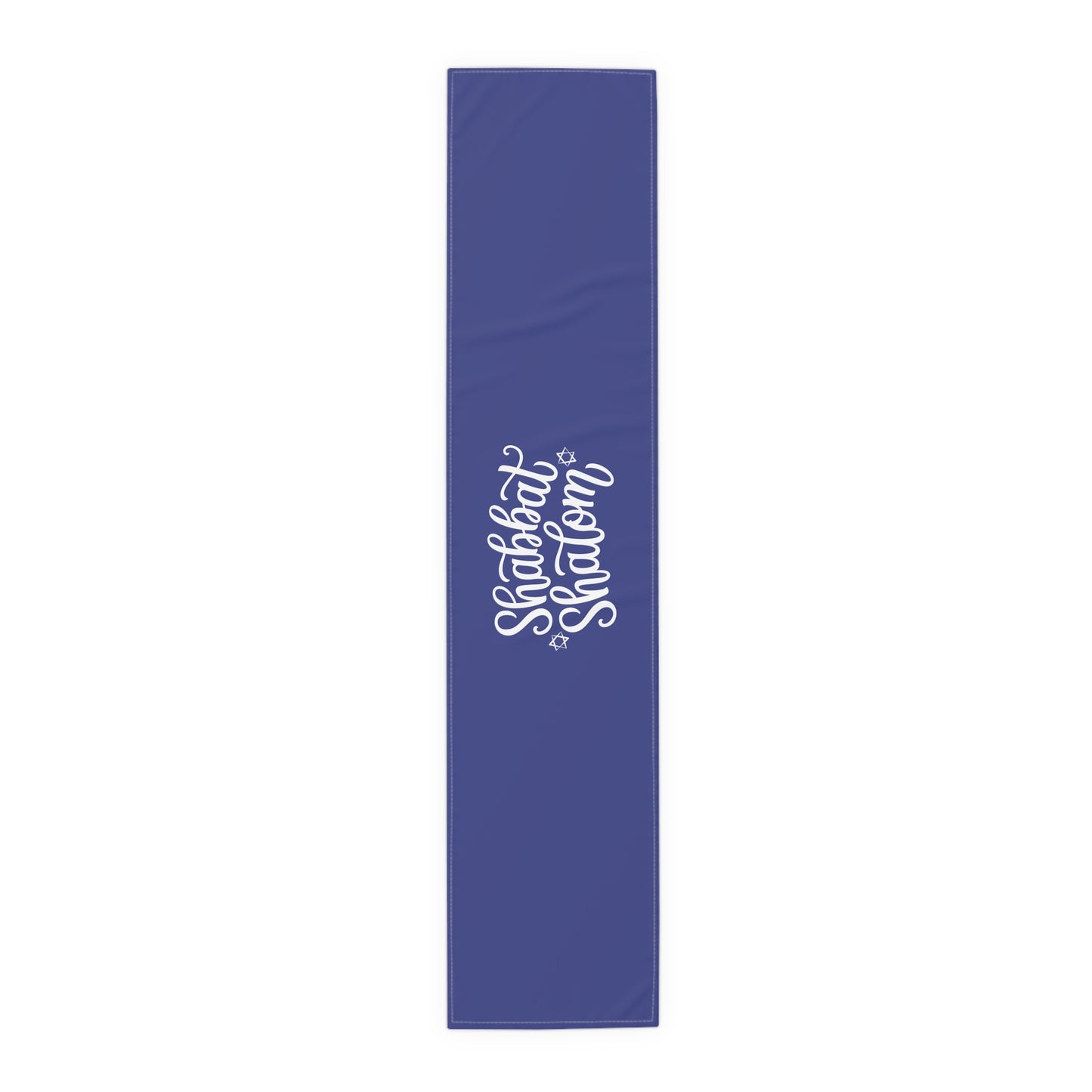 Shabbat Shalom Table Runner: A Stunning Shabbos Event Accessory, Memories gift Israel Israeli Judaism Judaica Jewish Holiday Themed