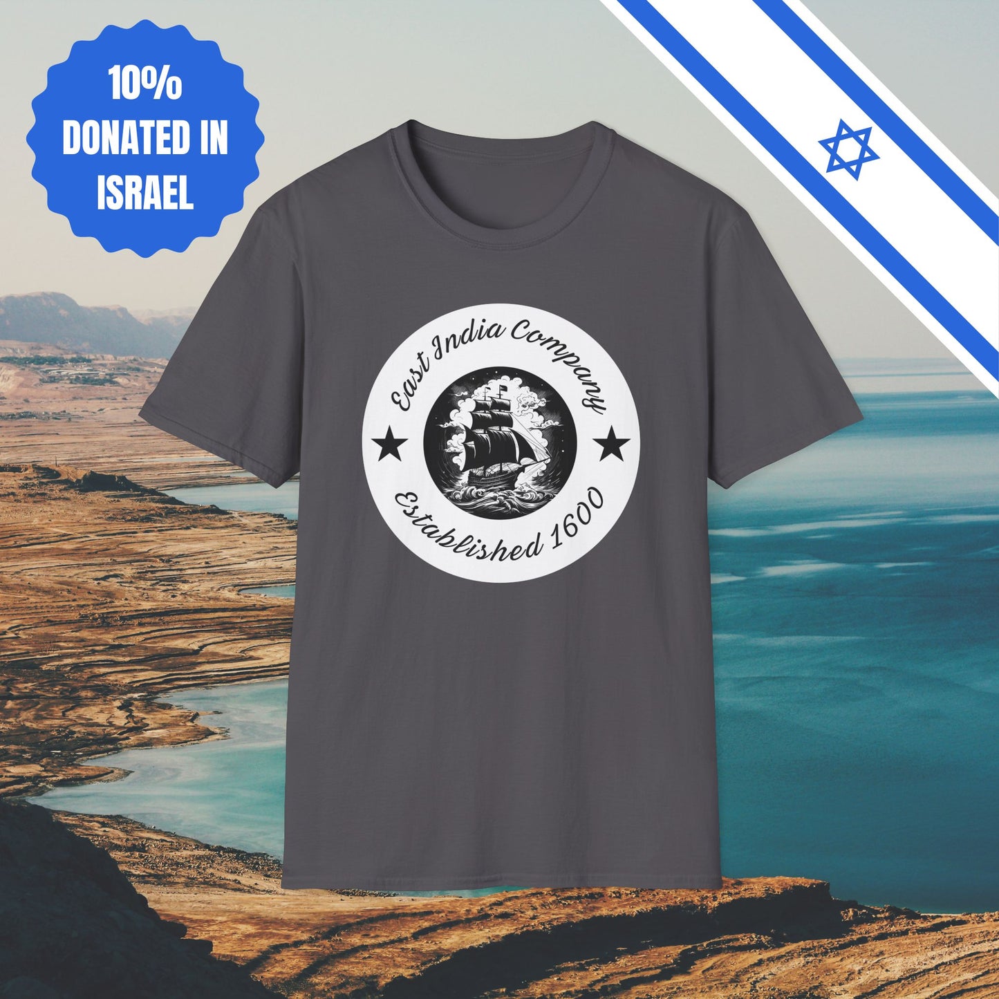 East India Company Established 1600 - Cotton Tee - Tshirts Clothing Old School Style Vintage Gift Present History - by Far Out Prints & Co.