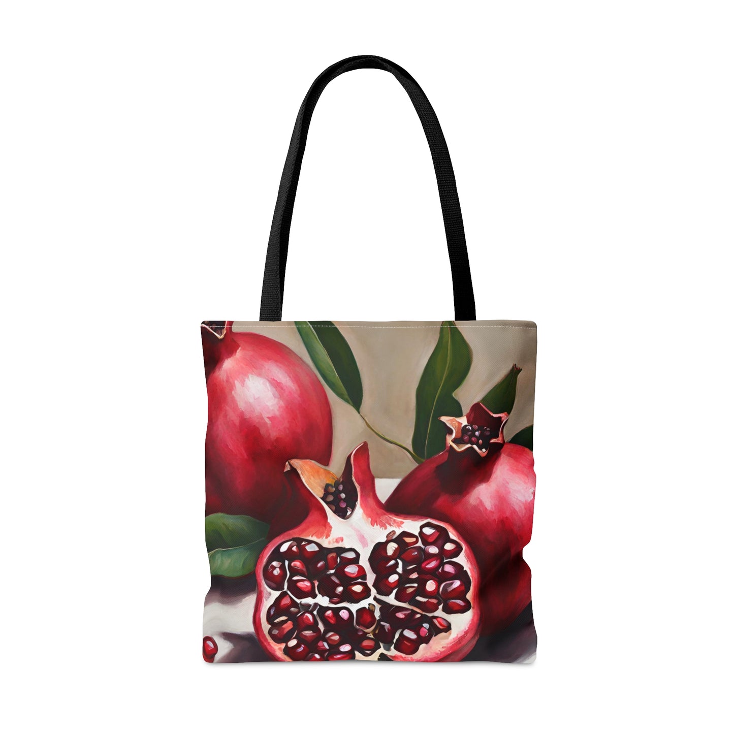 Pomegranate Tote Bag - Multiple Sizes (AOP) by Far Out Prints & Co.