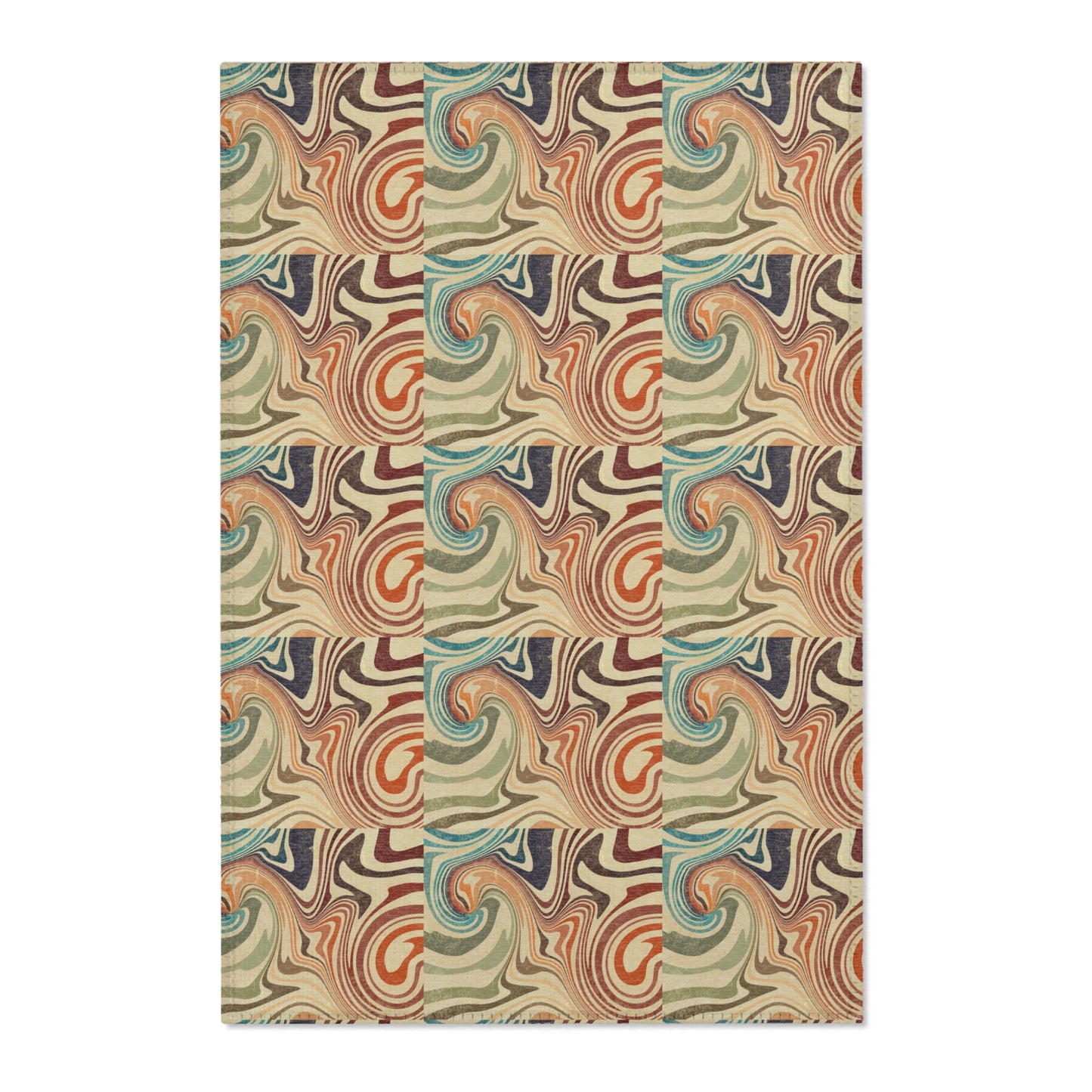 Retro Marble Area Rugs Melt Rug Carpet Design Rug Gift for Home Decor Him or Her Present House Design Theme Israeli Jewish Israel Support